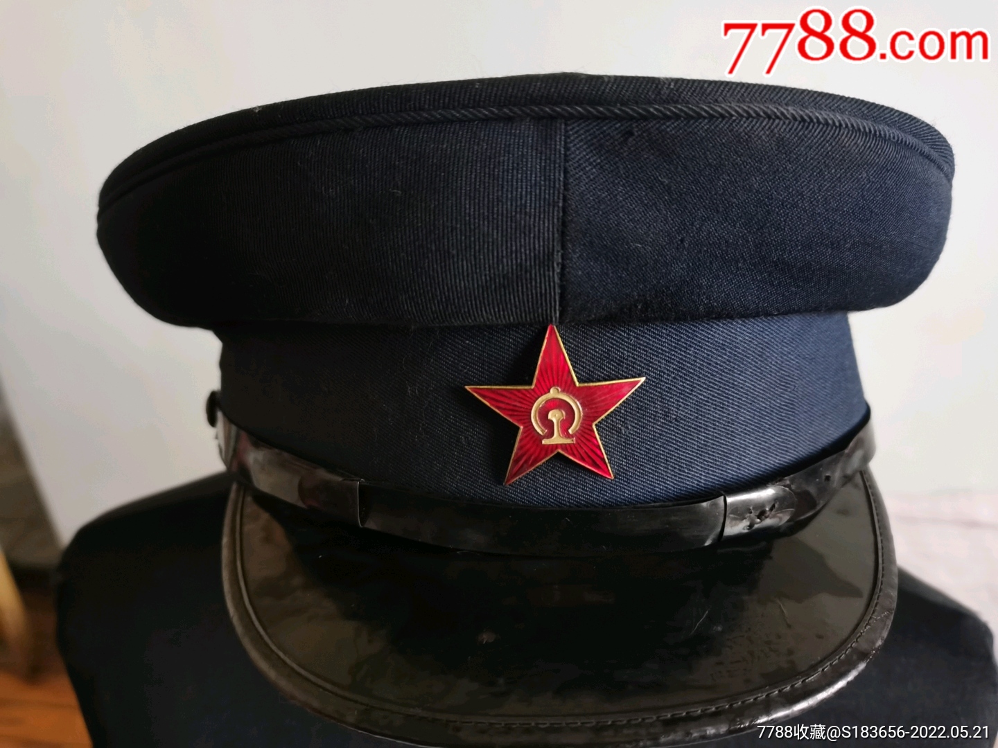 55式铁路帽-价格:1150元-se87214637-帽子-零售-7788收藏__收藏热线