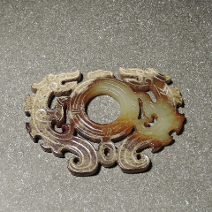 夔龙纹玉佩(se87220504)_7788收藏__收藏热线