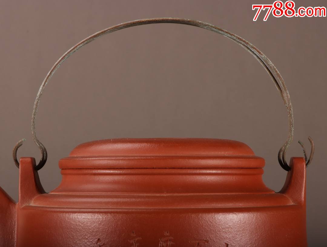 顾景舟矮牛盖洋桶紫砂壶