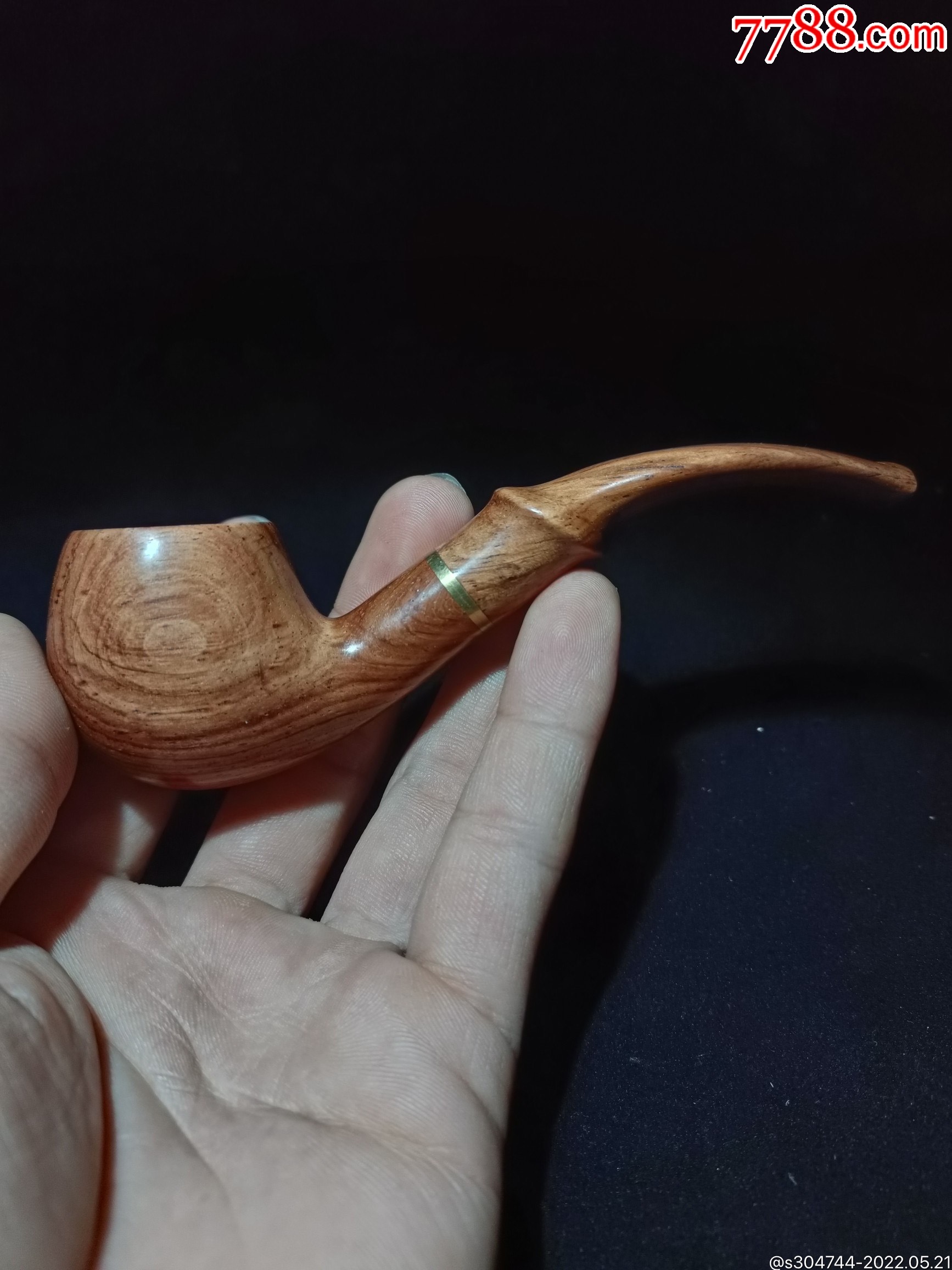 黄花梨烟斗
