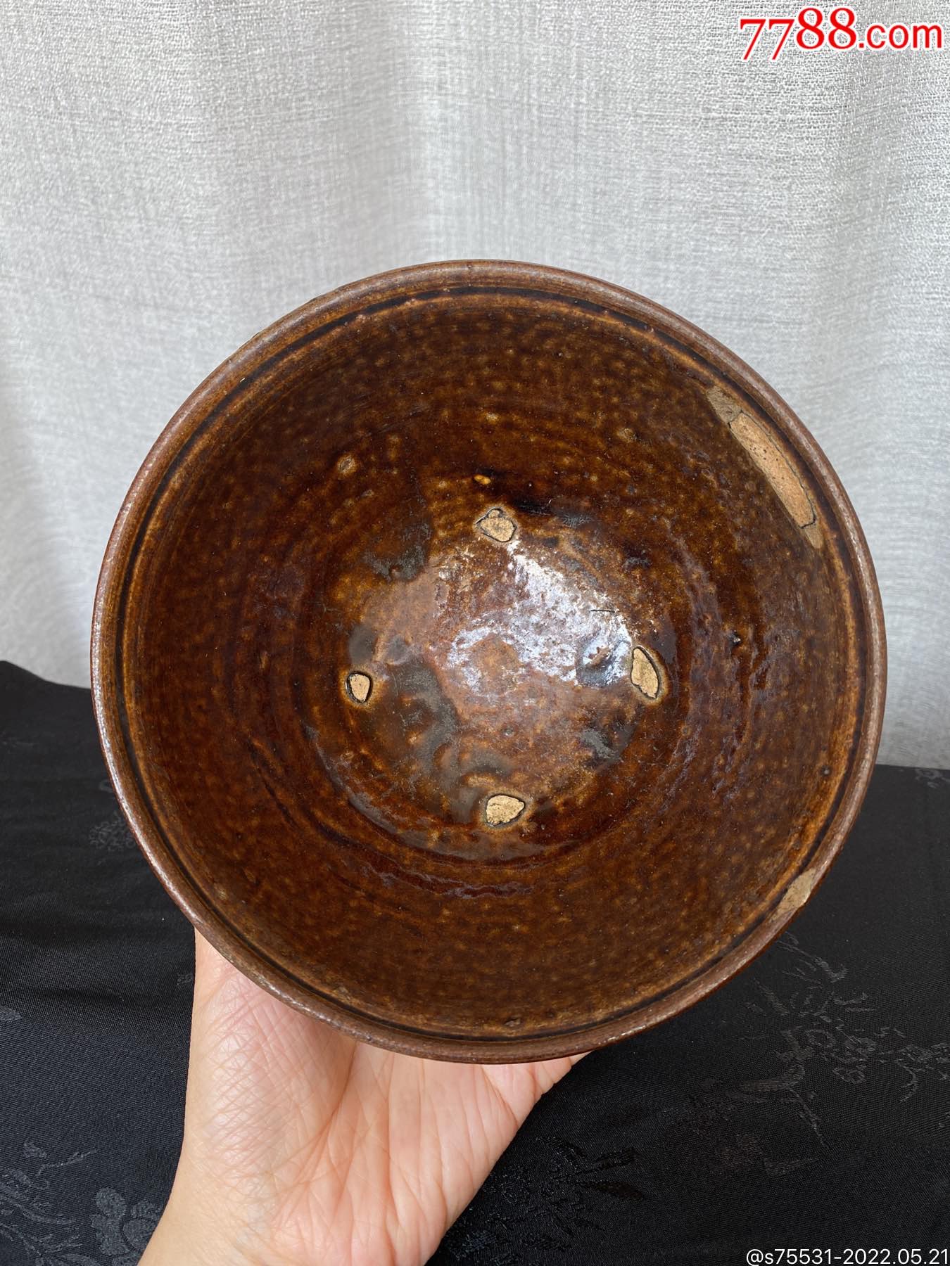 宋元时期磁州窑酱釉大碗