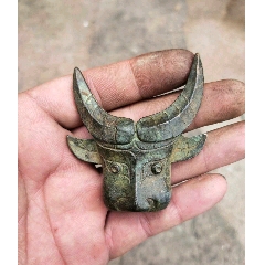 清代全铜招财金赡摆件