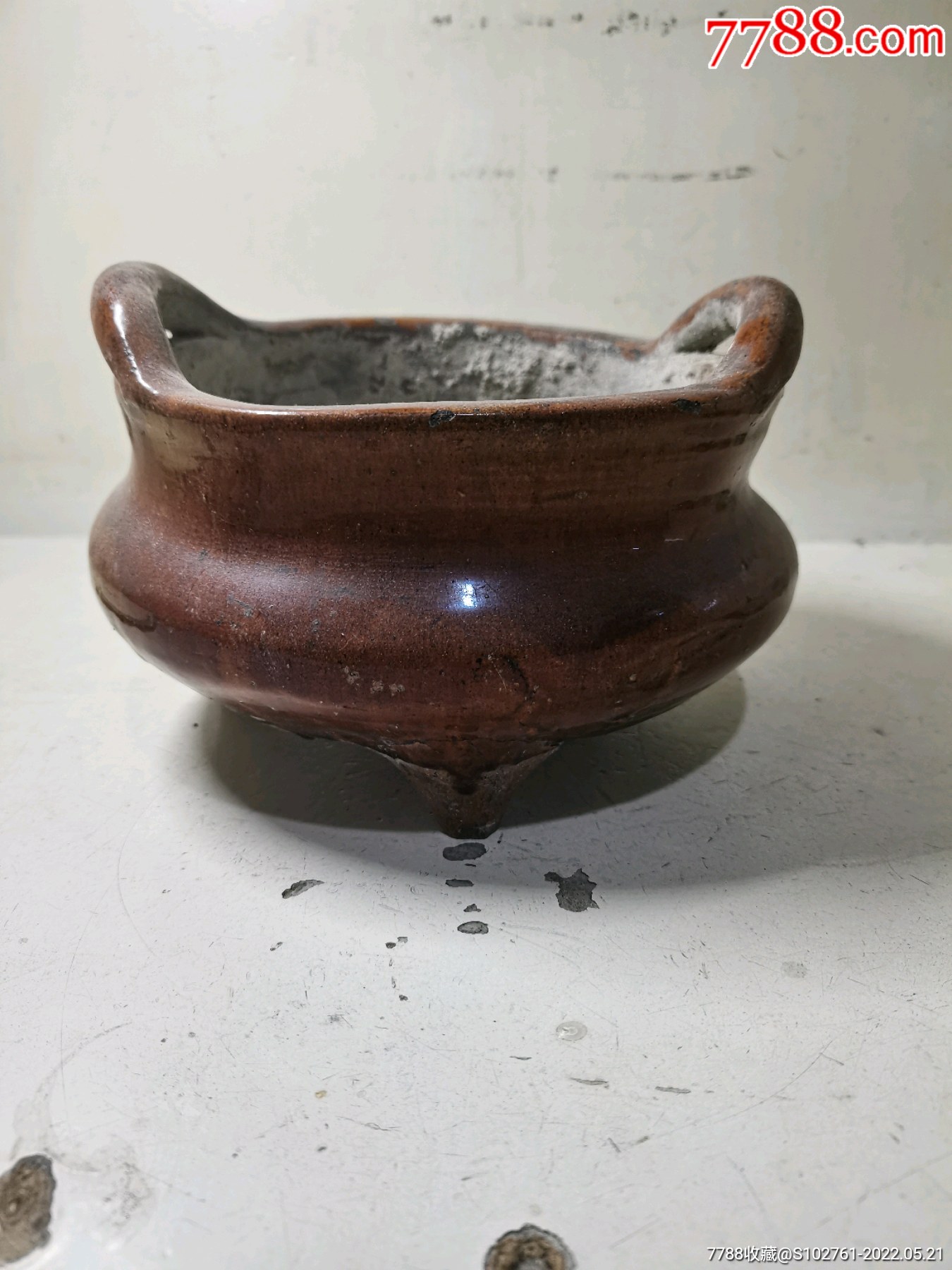 5品￥40099大个双耳三足炉10品￥40099红陶香炉9.5品￥12899大