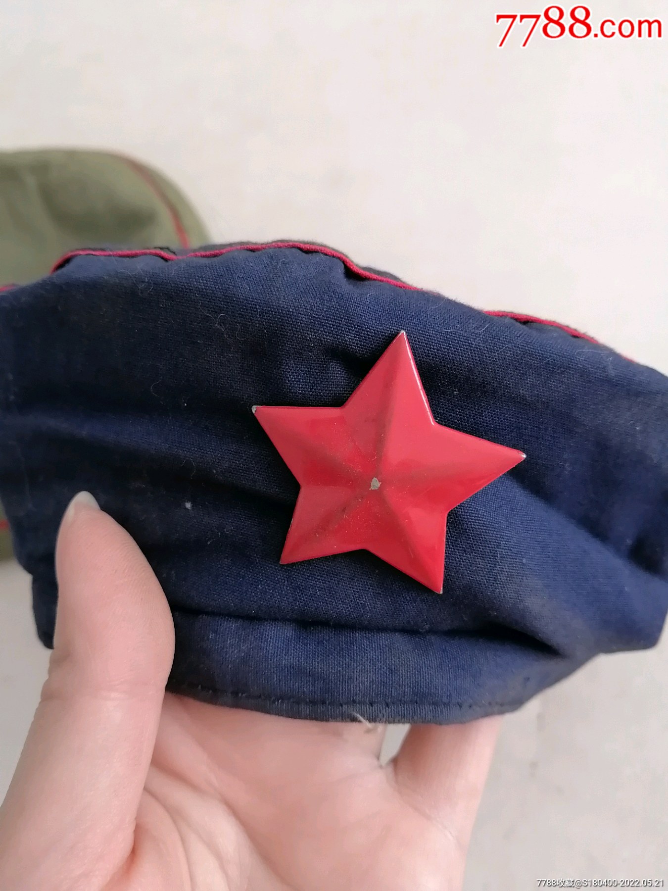 文革民兵帽子2个男女