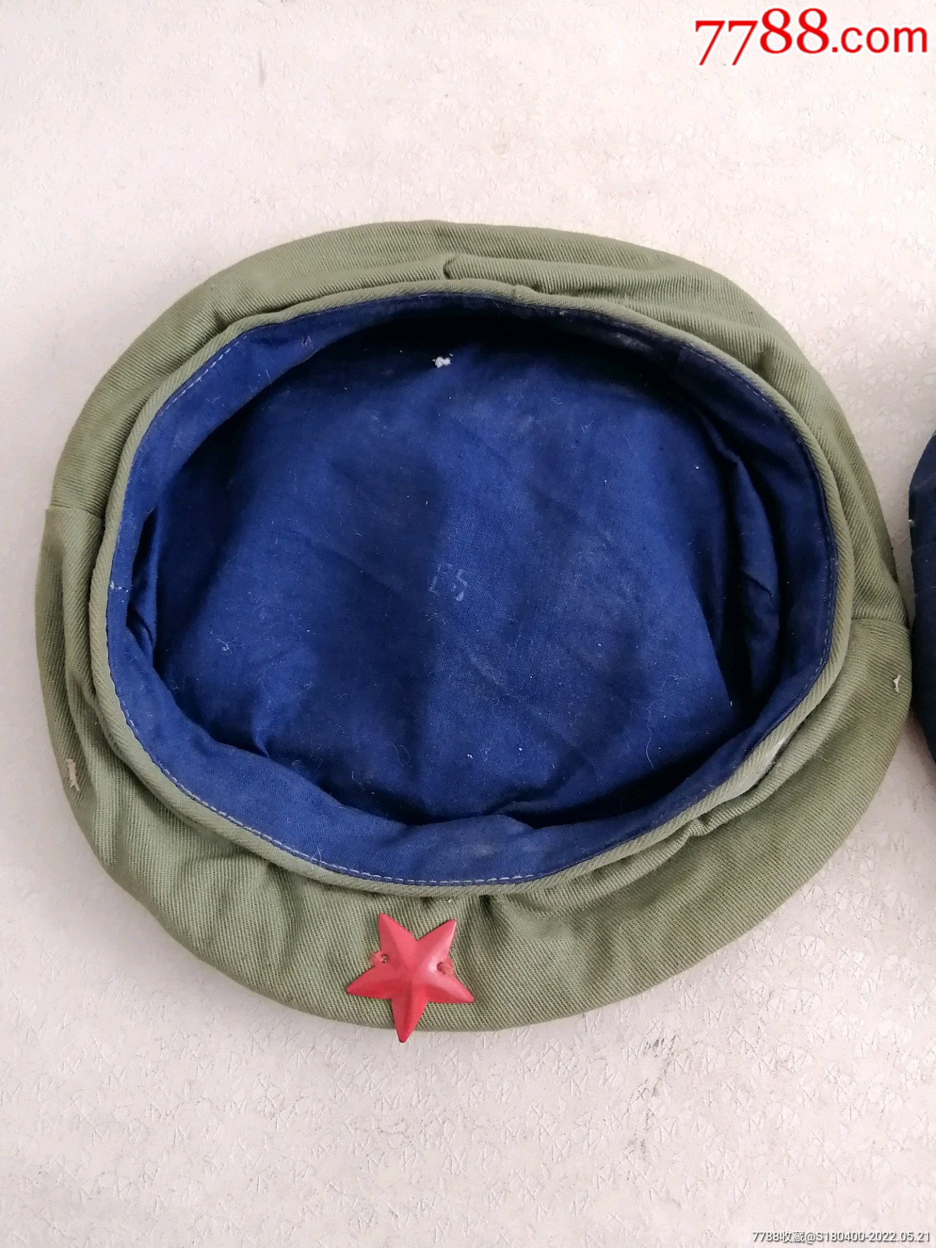 文革民兵帽子2个男女