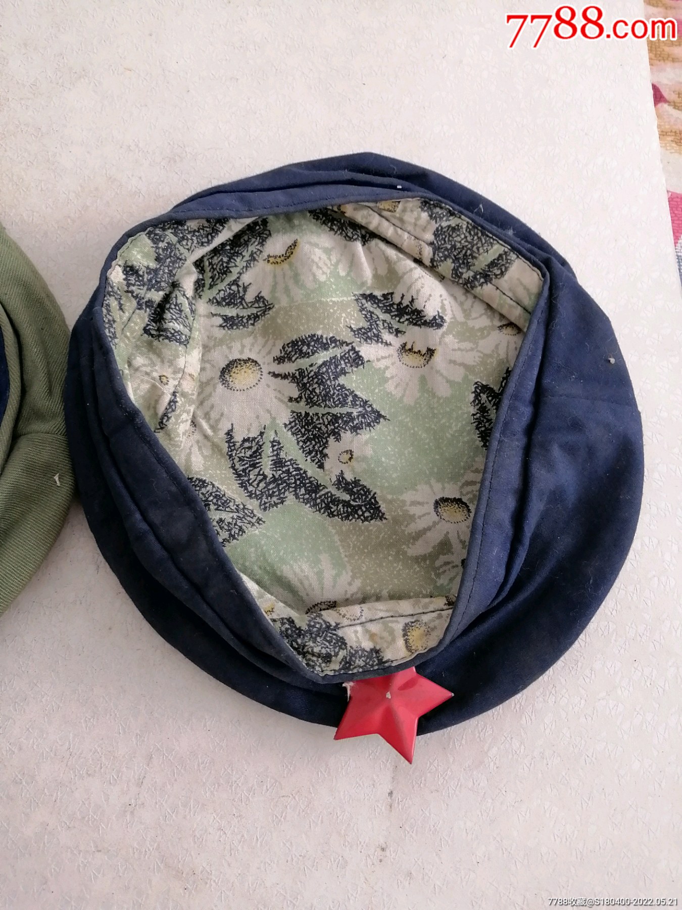 文革民兵帽子2个男女