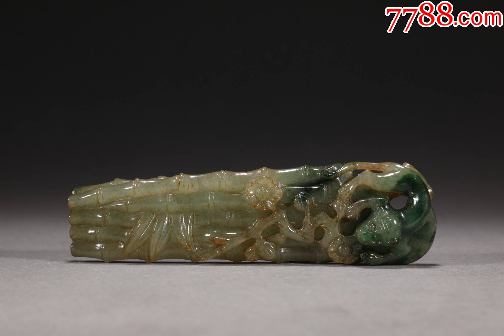 翡翠节节高升镇纸