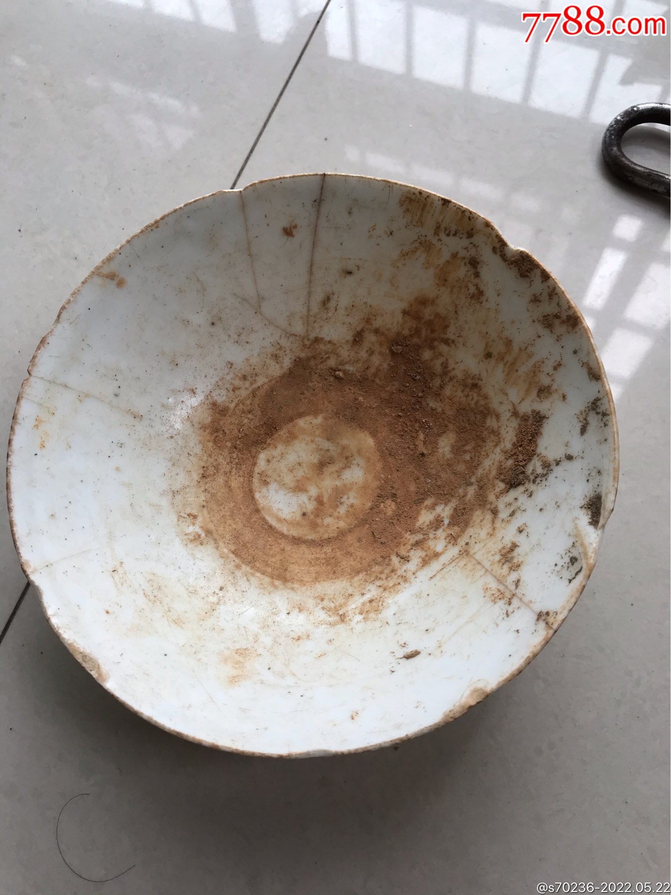 宋白舍窑葵边碗