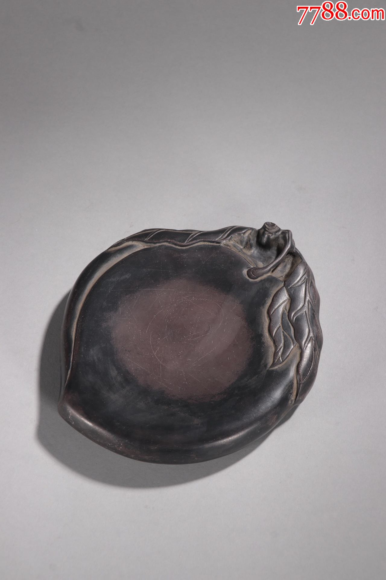 清代-边寿民款端石桃形文房砚._价格2600元_第1张_7788收藏__收藏热线