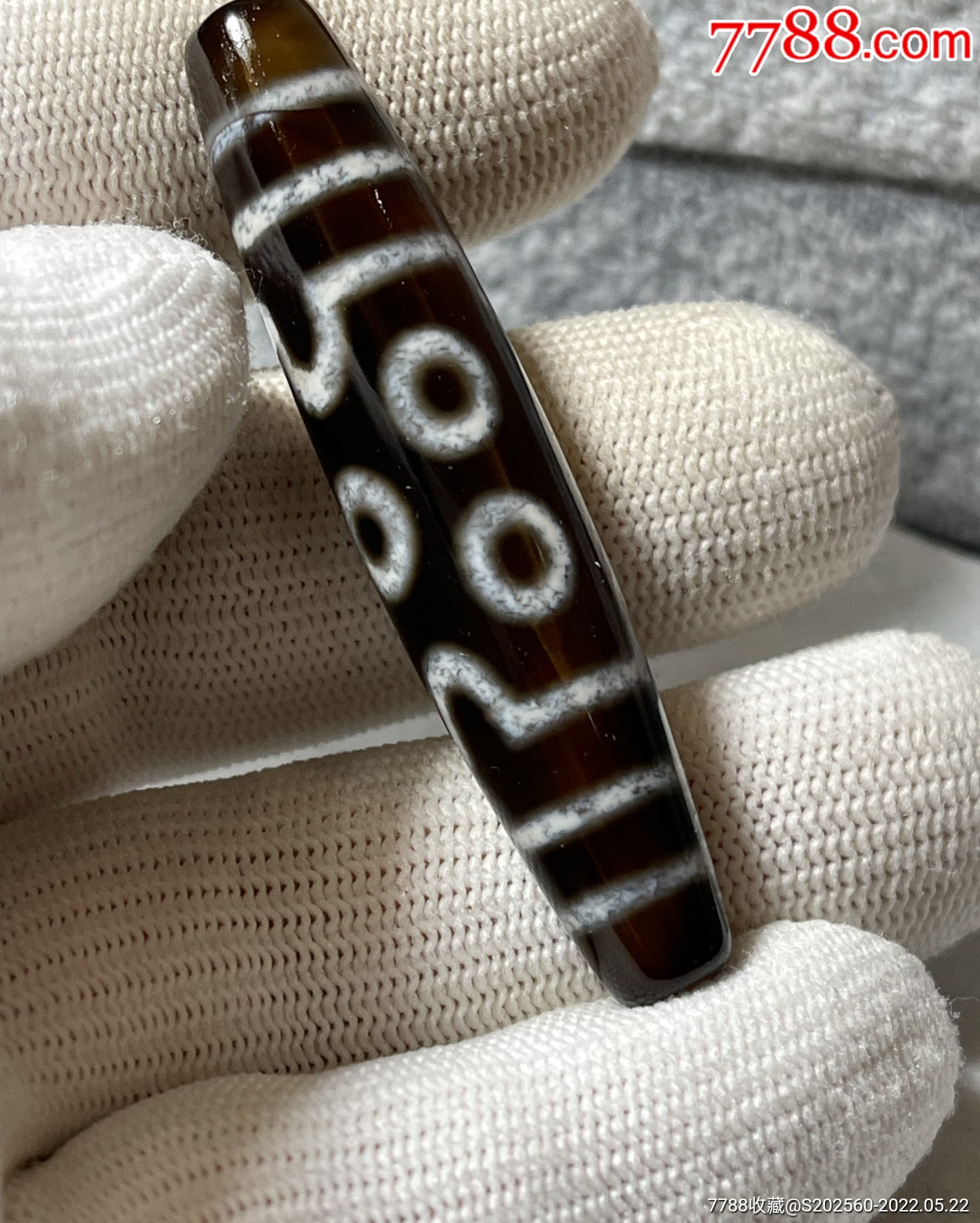 藏传精品七眼天珠30018