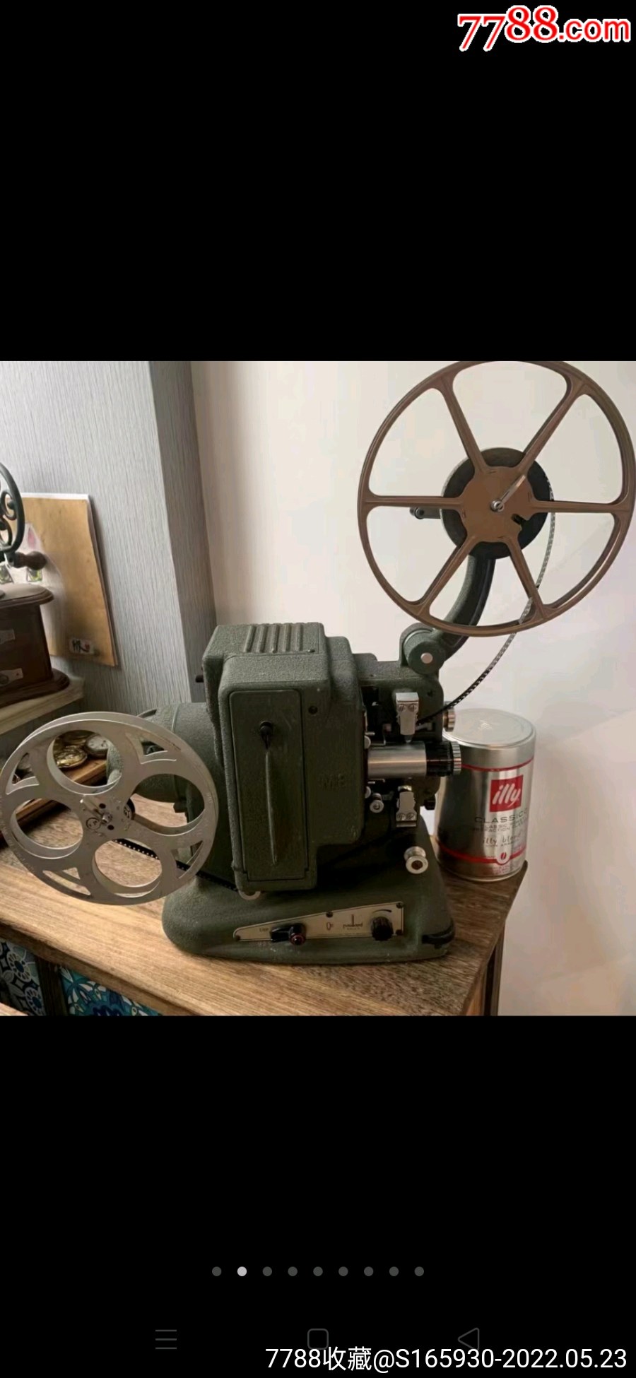二战时期19301940军绿色版本瑞士bolexm88mm电影放映机