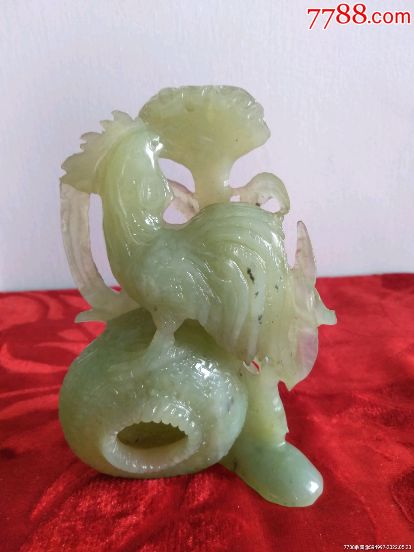 玉公鸡摆件-其他玉石/玉器-7788商城__七七八八商品交易平台(7788.