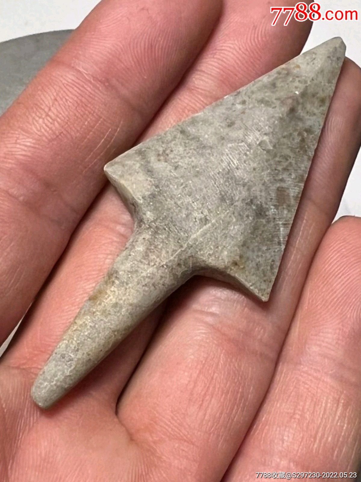 浙江良渚文化石箭头