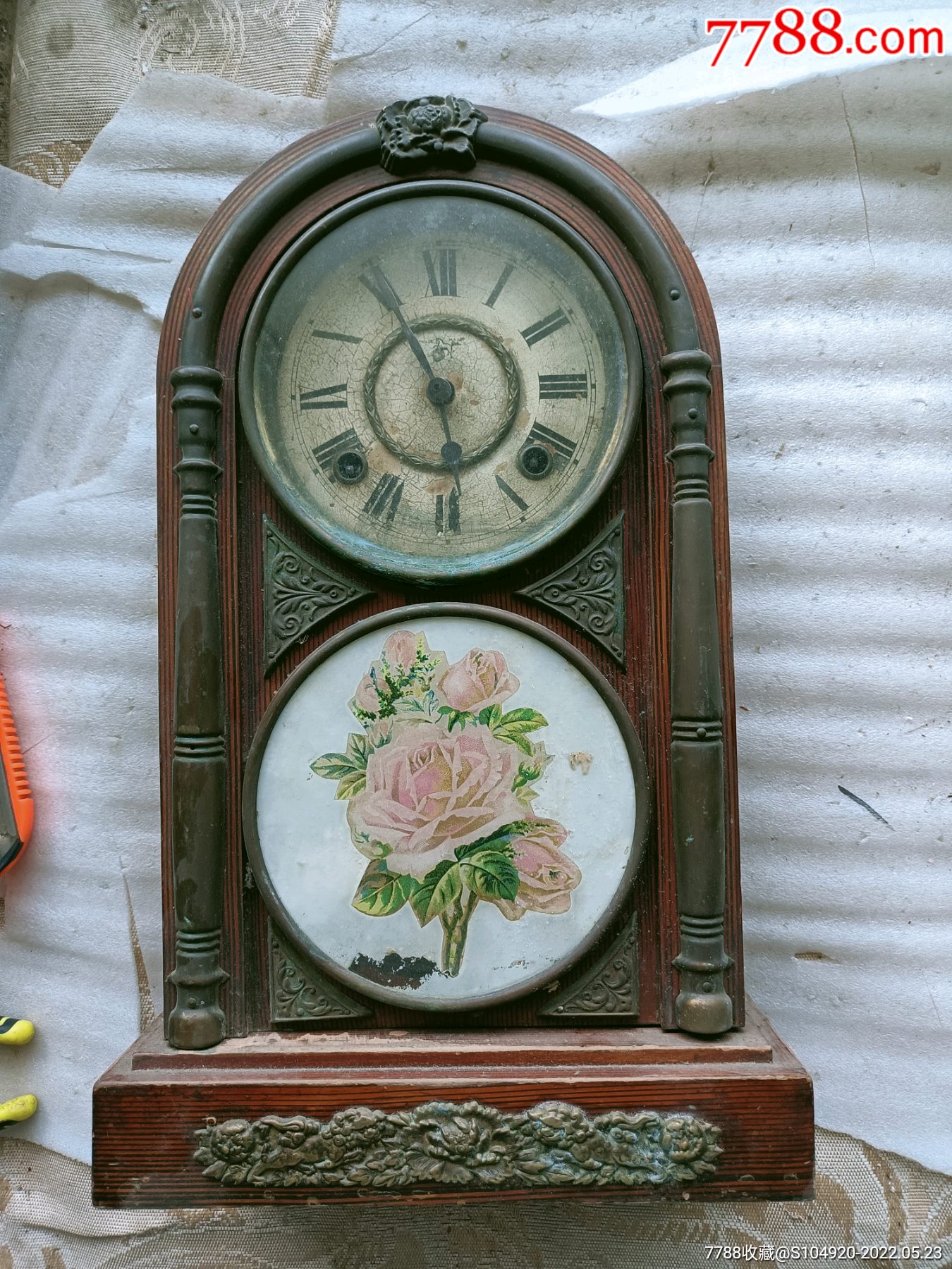 民国时期马球座钟