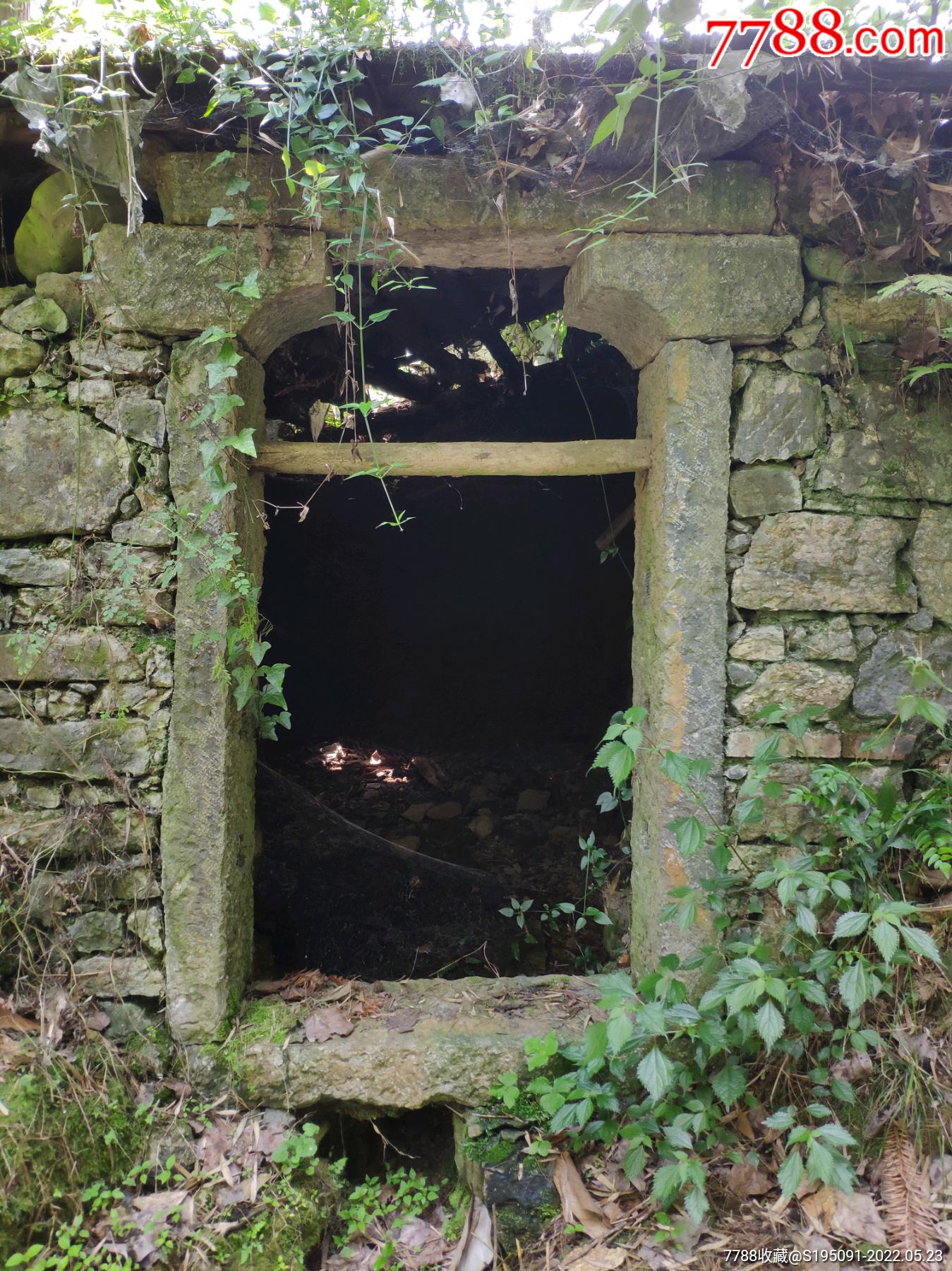老石门门框园林造景