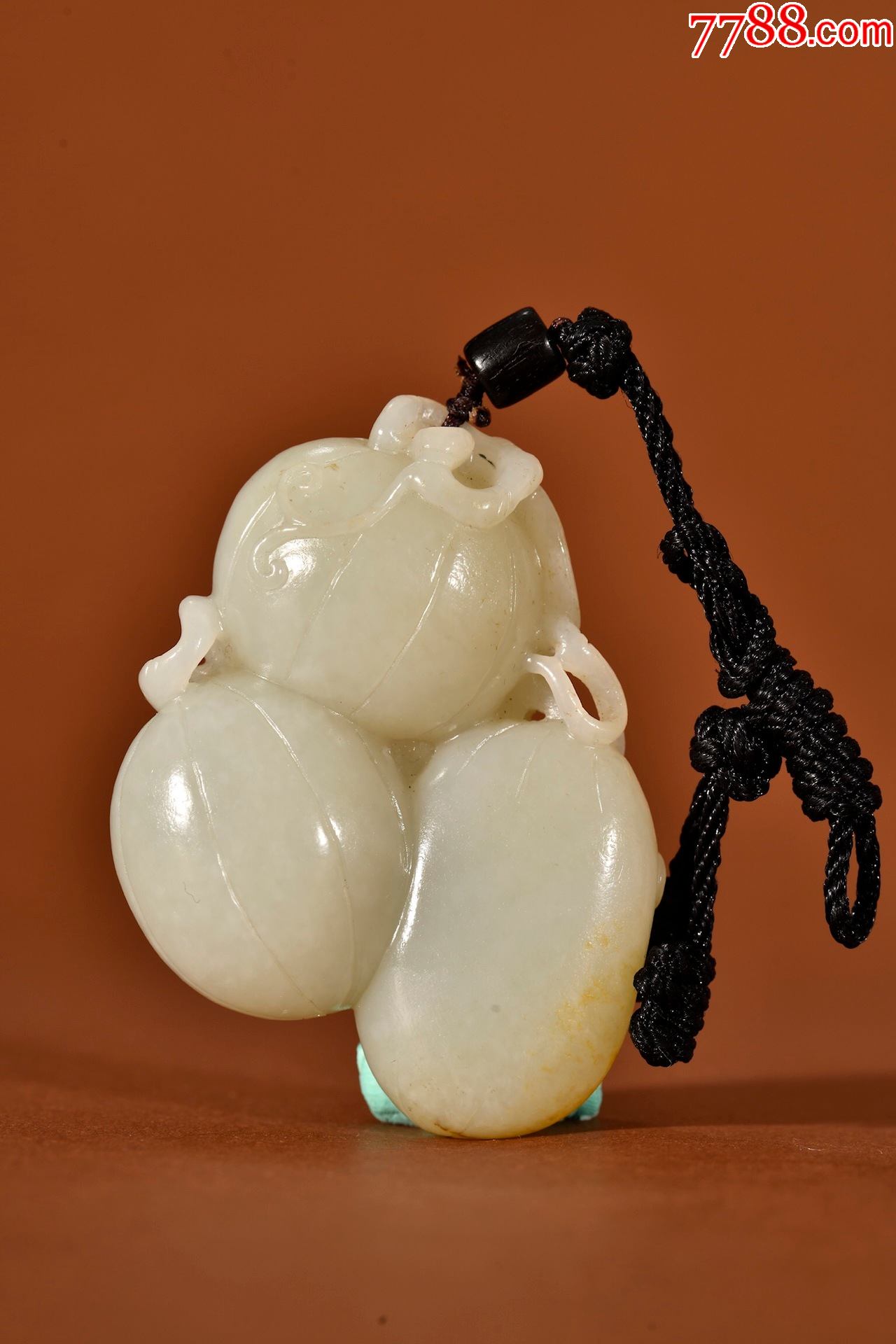 和田玉福瓜把件