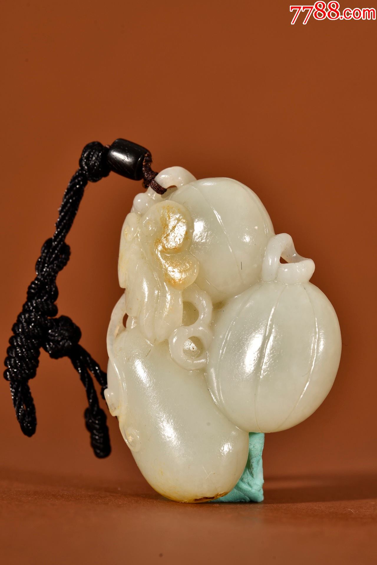 和田玉福瓜把件