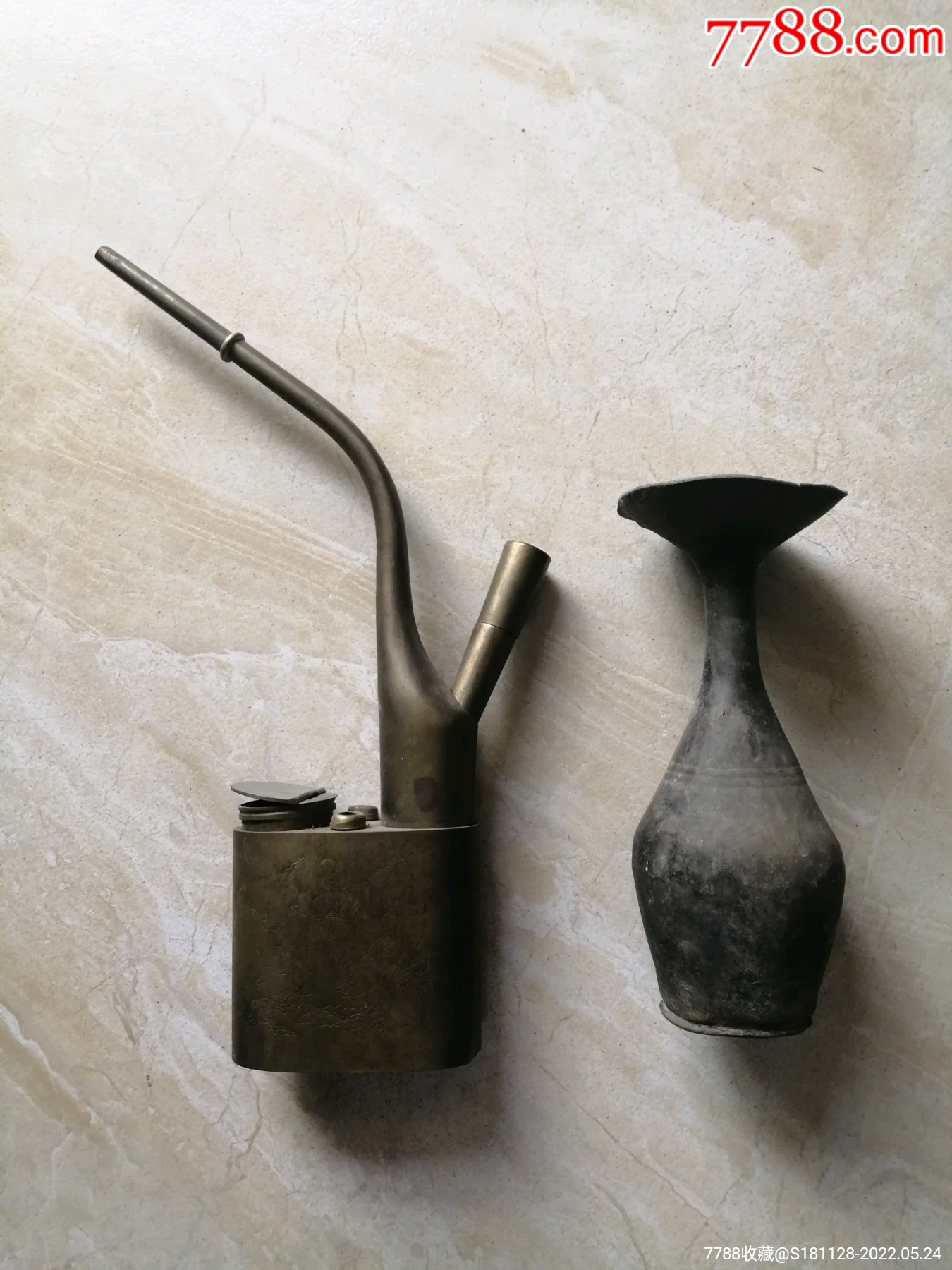 锡壶,水烟袋_锡壶/锡器_收藏价格_交易出手_7788人民币收藏