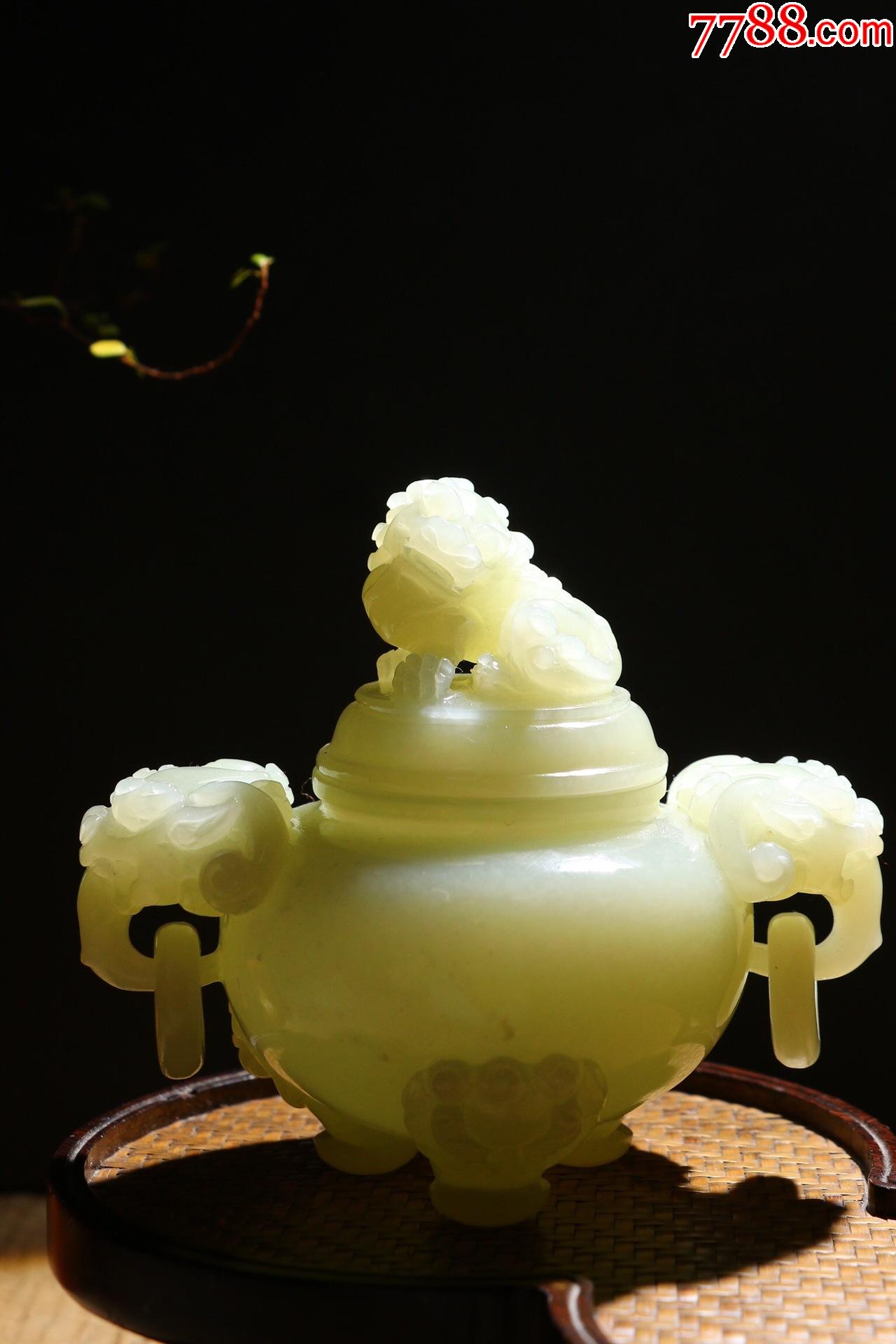 三足鼎127811和田玉山料a91s358f