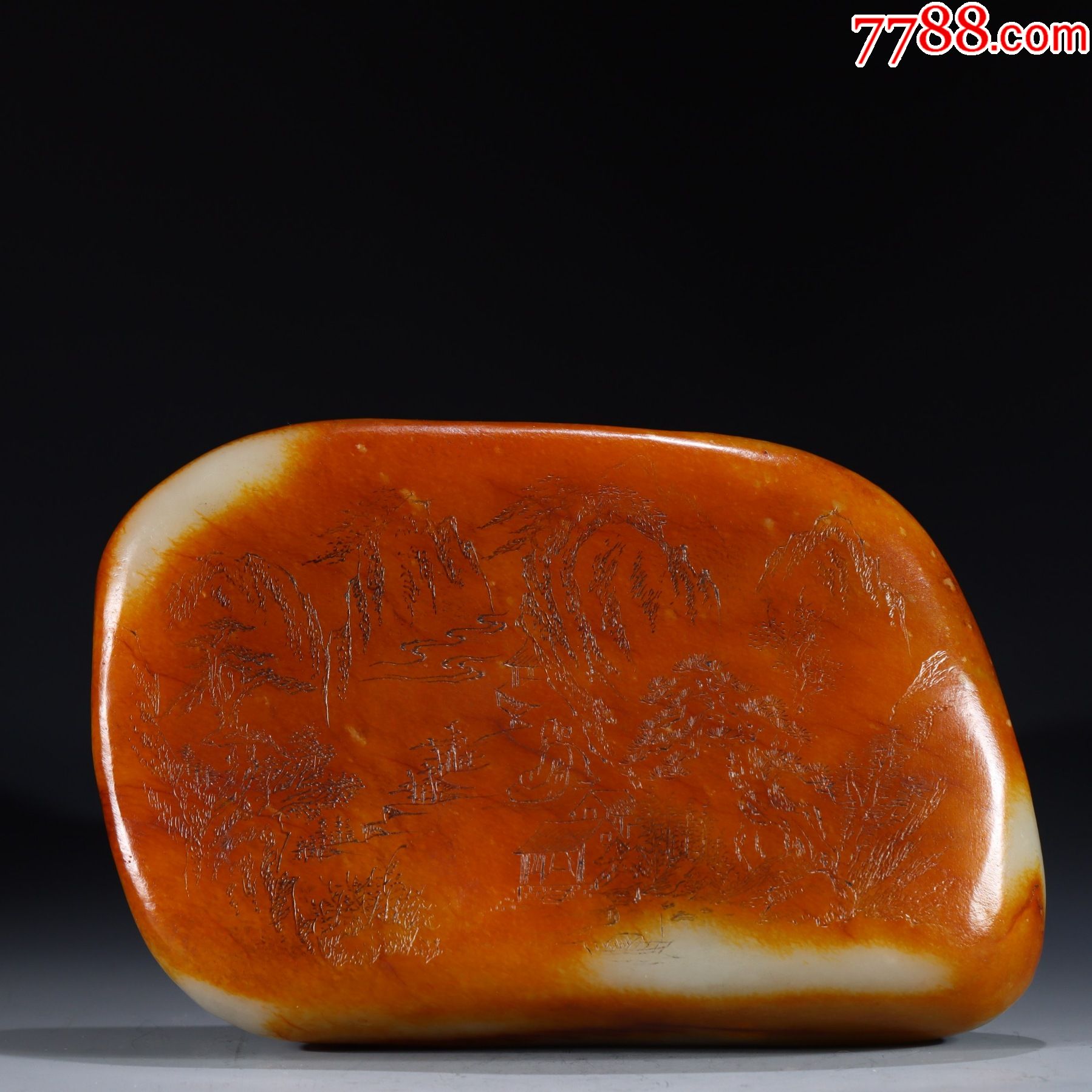 和田玉原石摆件a91s150f