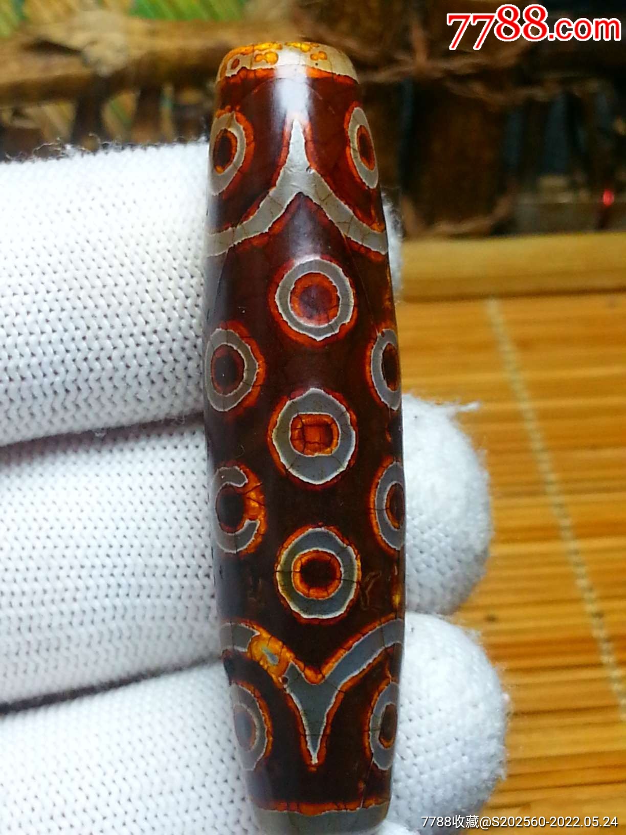 高油渗透二十一眼大天珠43031