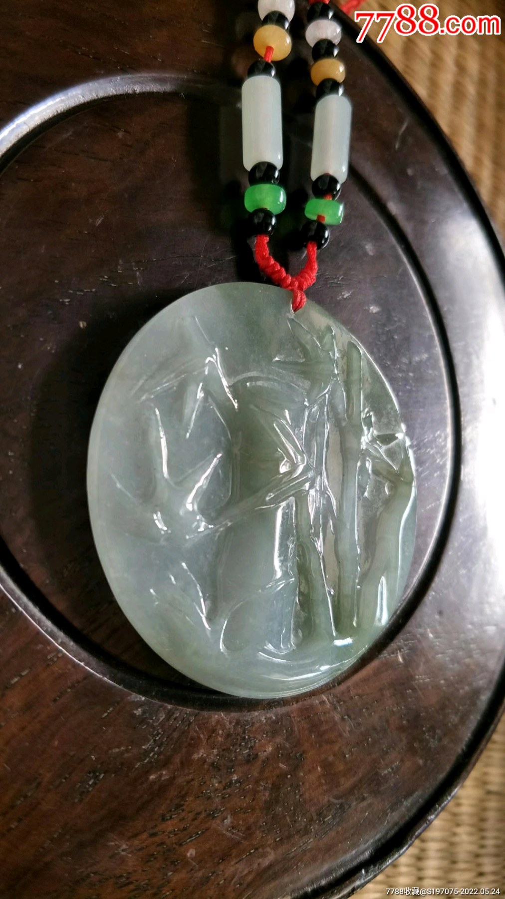 天然a货翡翠牌子节节高