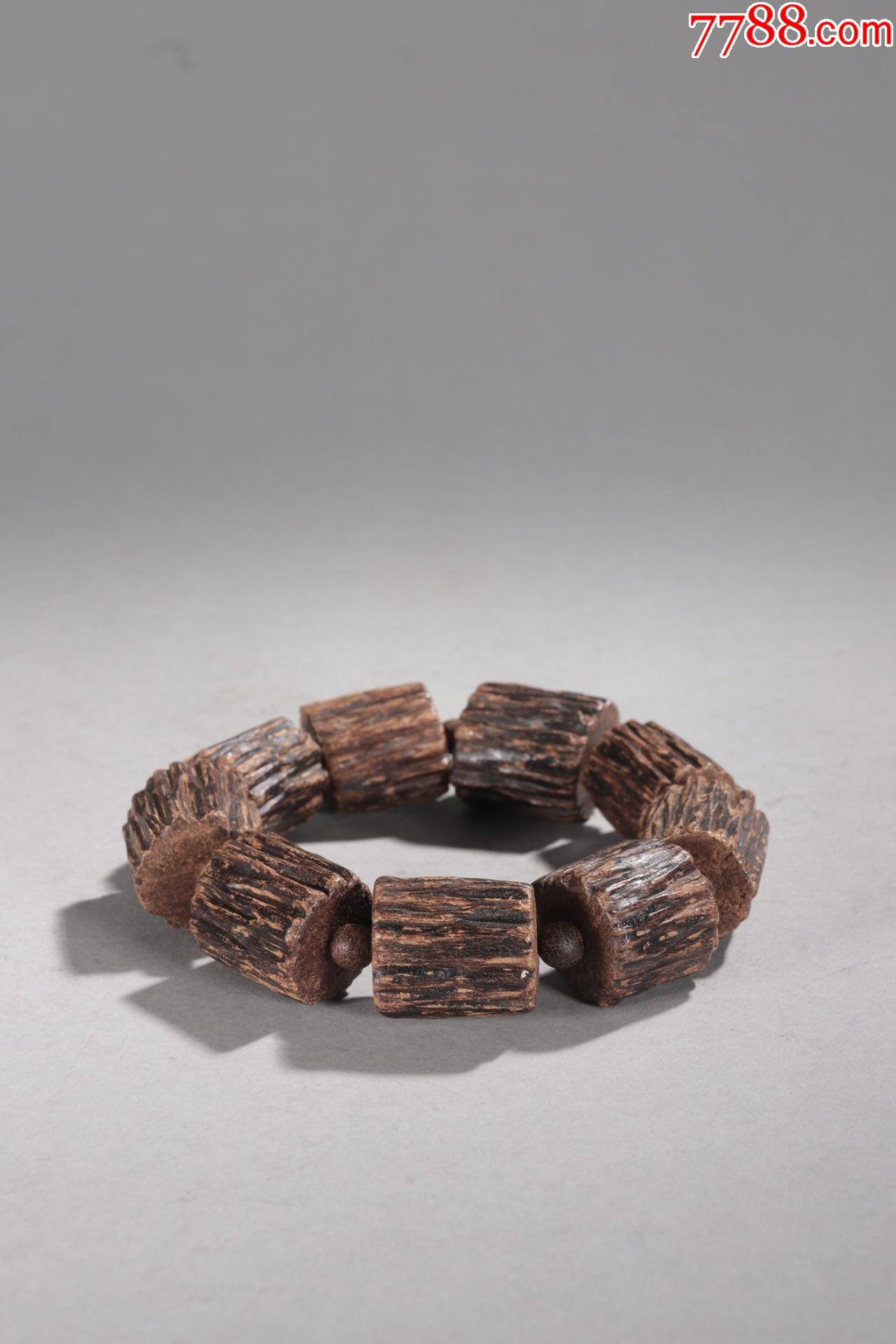 老沉香桶珠手串_价格4000元_第1张_7788收藏__收藏热线