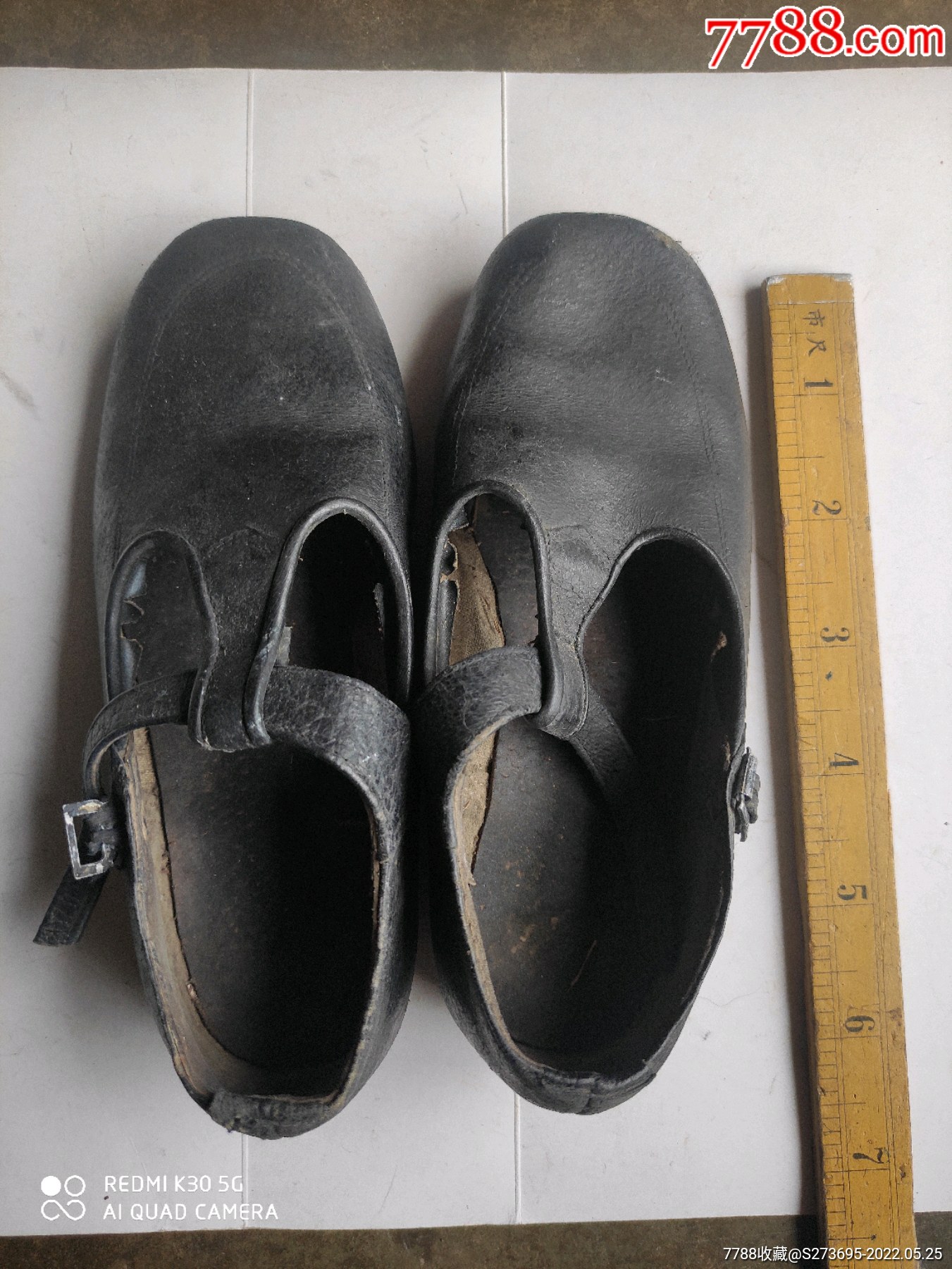 怀旧儿童女皮鞋