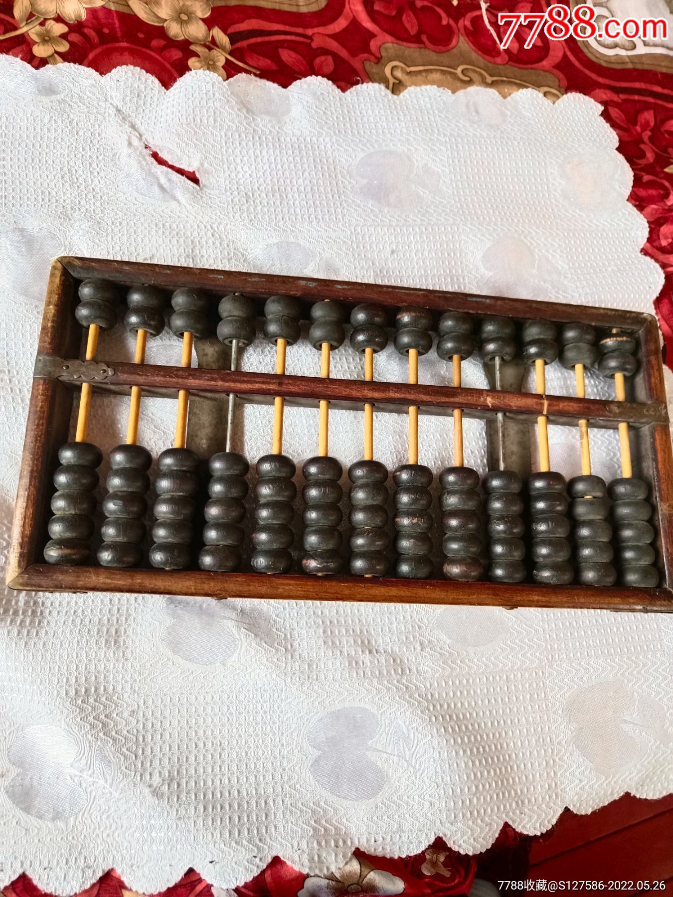 13档上海地方国营老式木算盘._价格15元_第1张_7788收藏__收藏热线