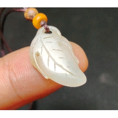 清代白玉虎头老帽正-和田玉-7788红宝书 清代白玉虎头老帽正-和田玉-7788红宝书