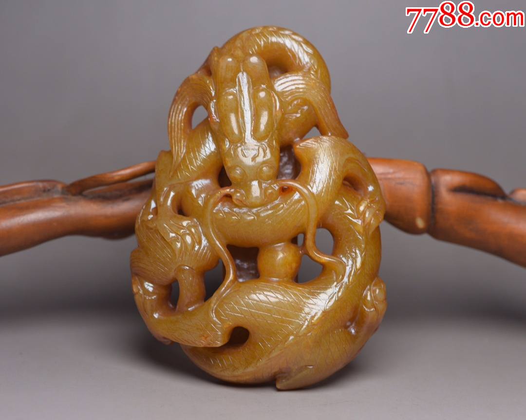 和田玉盘龙带扣aa91s15f_价格4500元_第1张_7788收藏__收藏热线