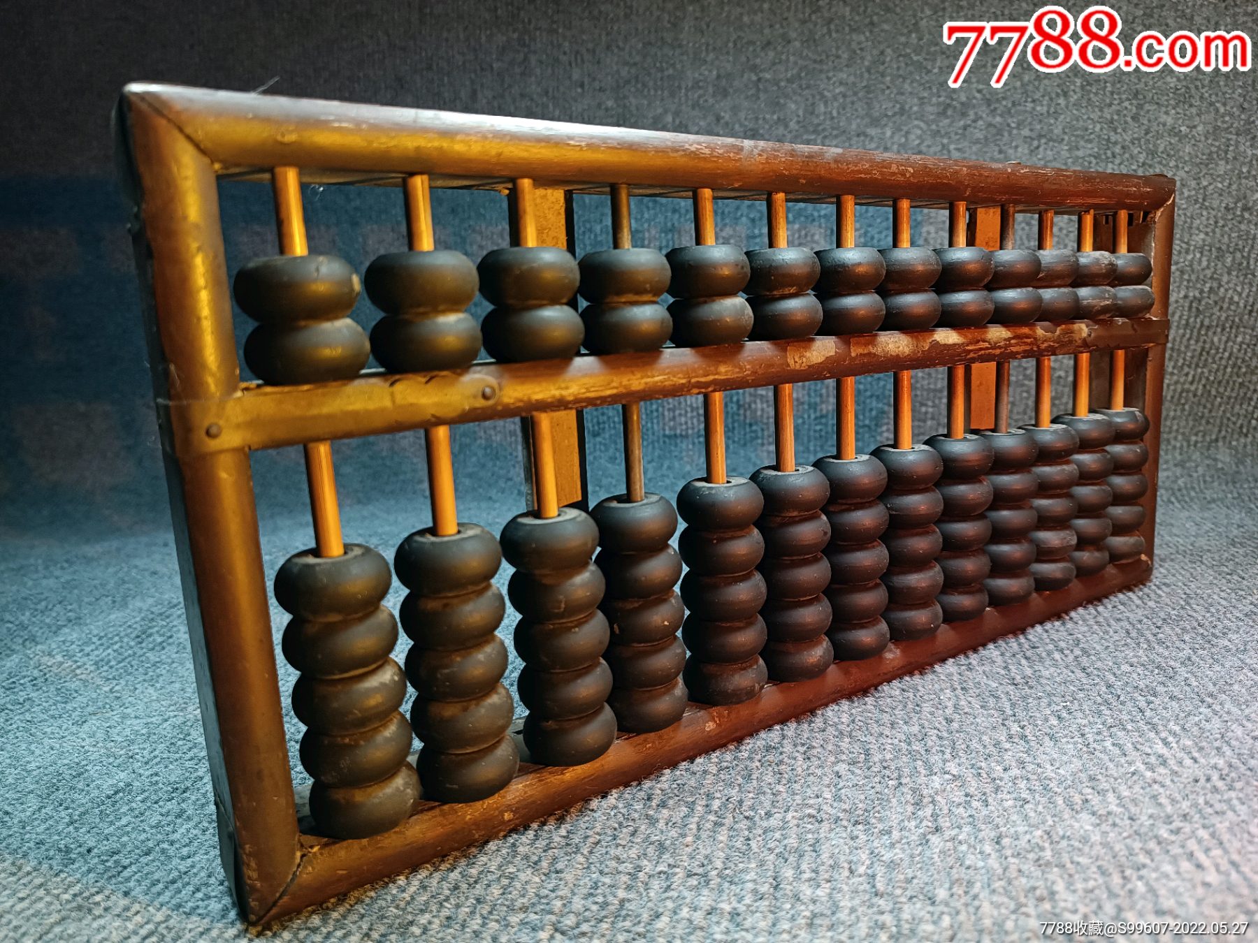 算盘老摆件民俗怀旧老物件民宿用品_价格158元_第1张_7788收藏__收藏