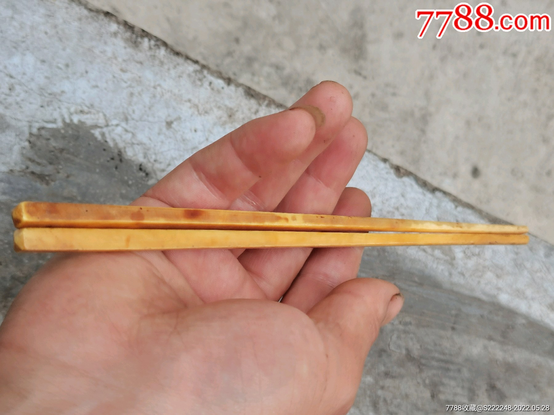 象牙筷图片