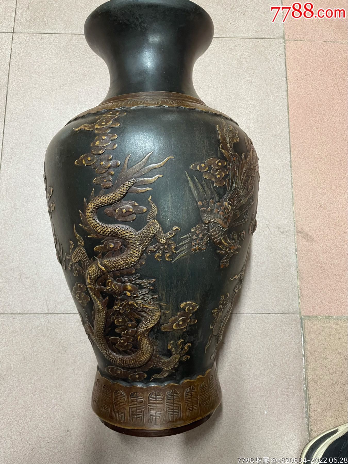老紫砂花瓶