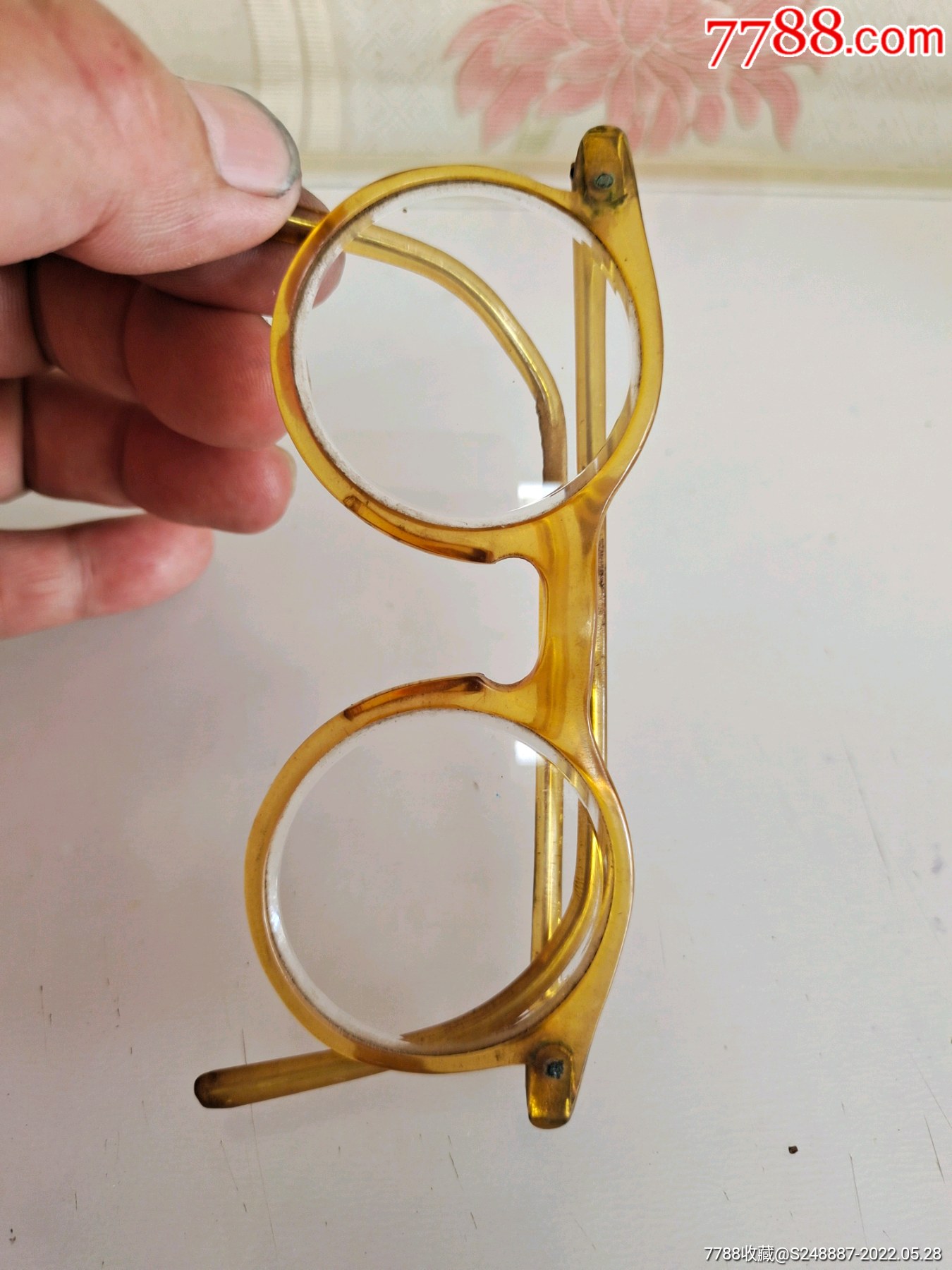 民国时期天然水晶石眼镜_墨镜/眼镜_回收价格_收藏价值_7788金银币