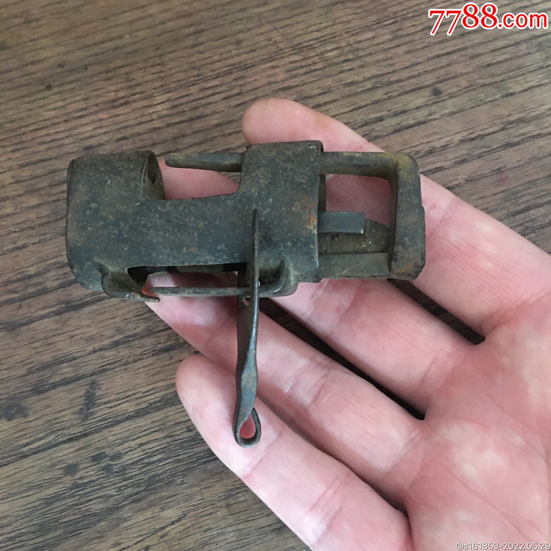 清代铁锁将军不下马铁锁老锁民俗杂项古董古玩老物件