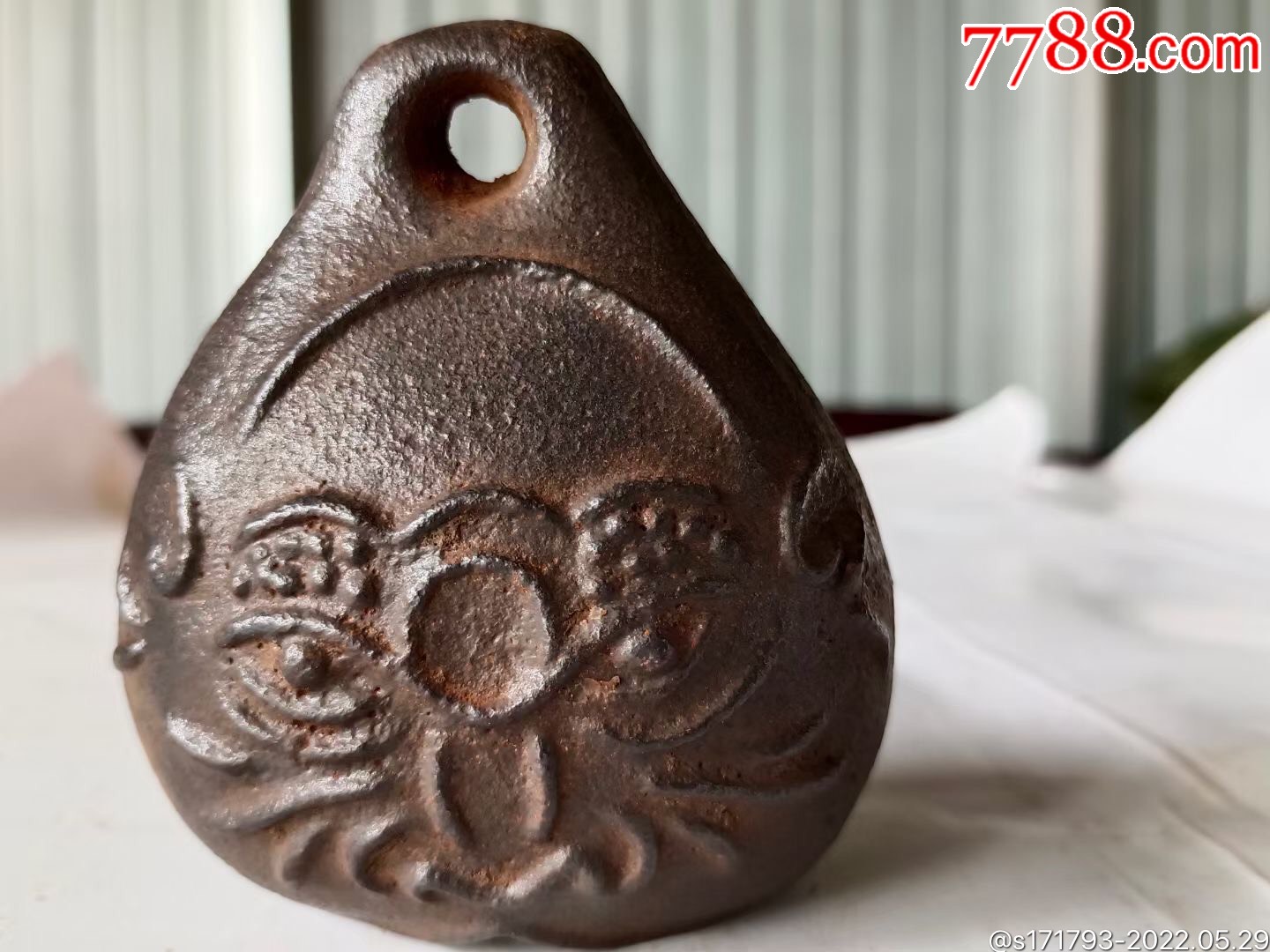 清代铁权,称砣-价格:680元-se87372304-秤砣/砝码/古权-零售-7788收藏