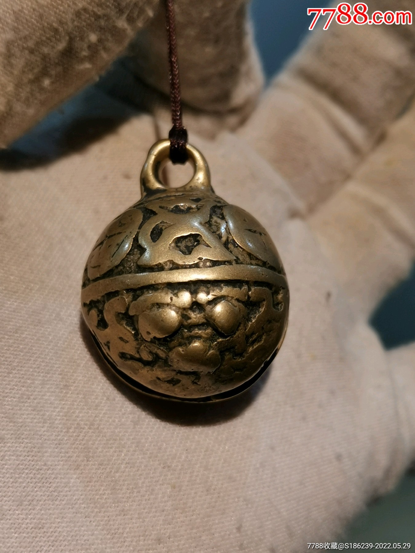 下乡收获明清传世虎头老铜铃铛,声音悦耳,品相完整,包浆一流.