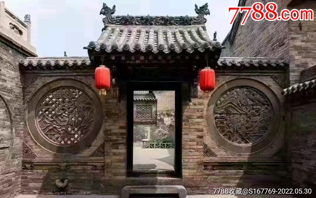 清代古建小门楼,