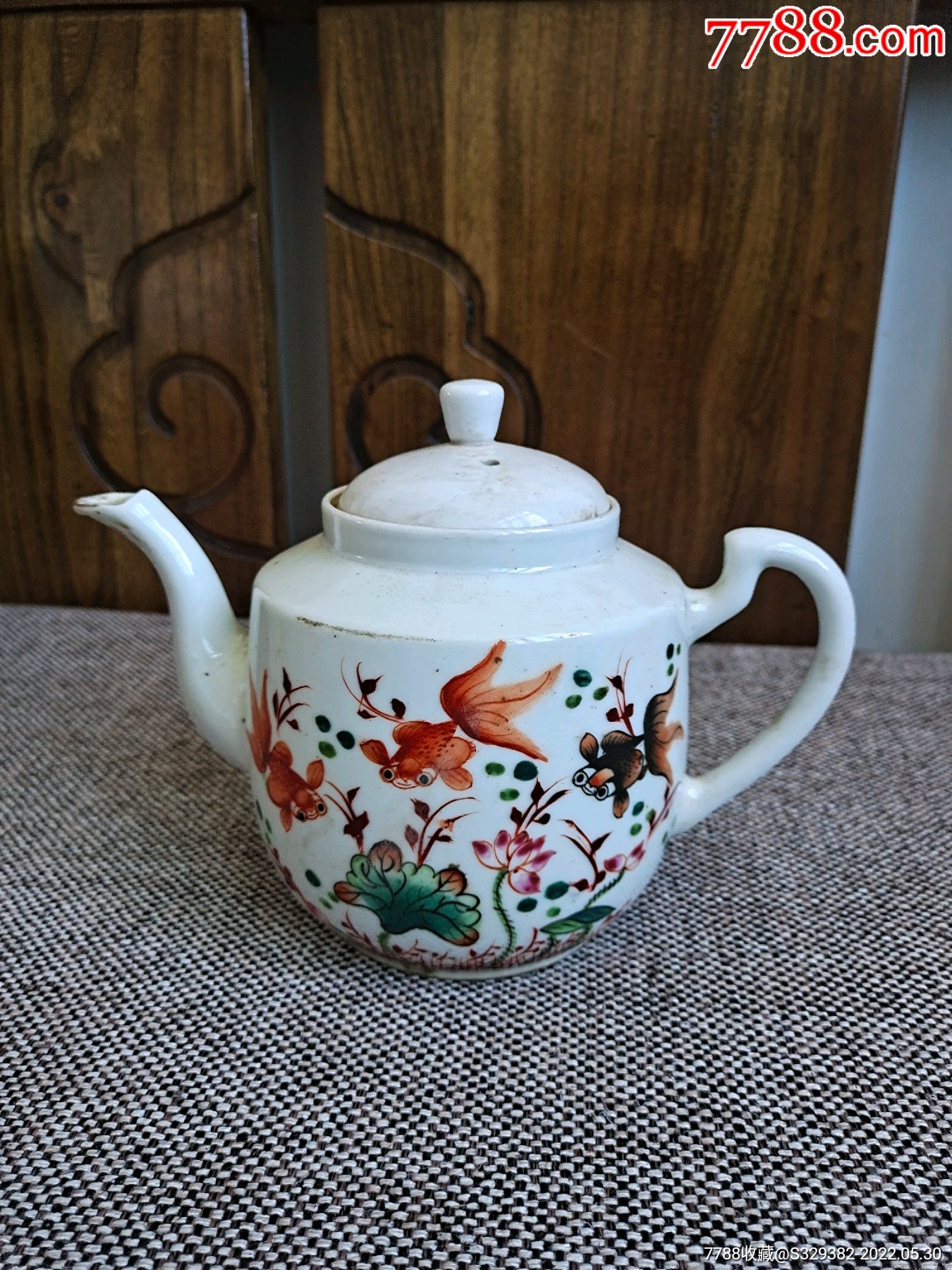 民国金玉满堂茶壶