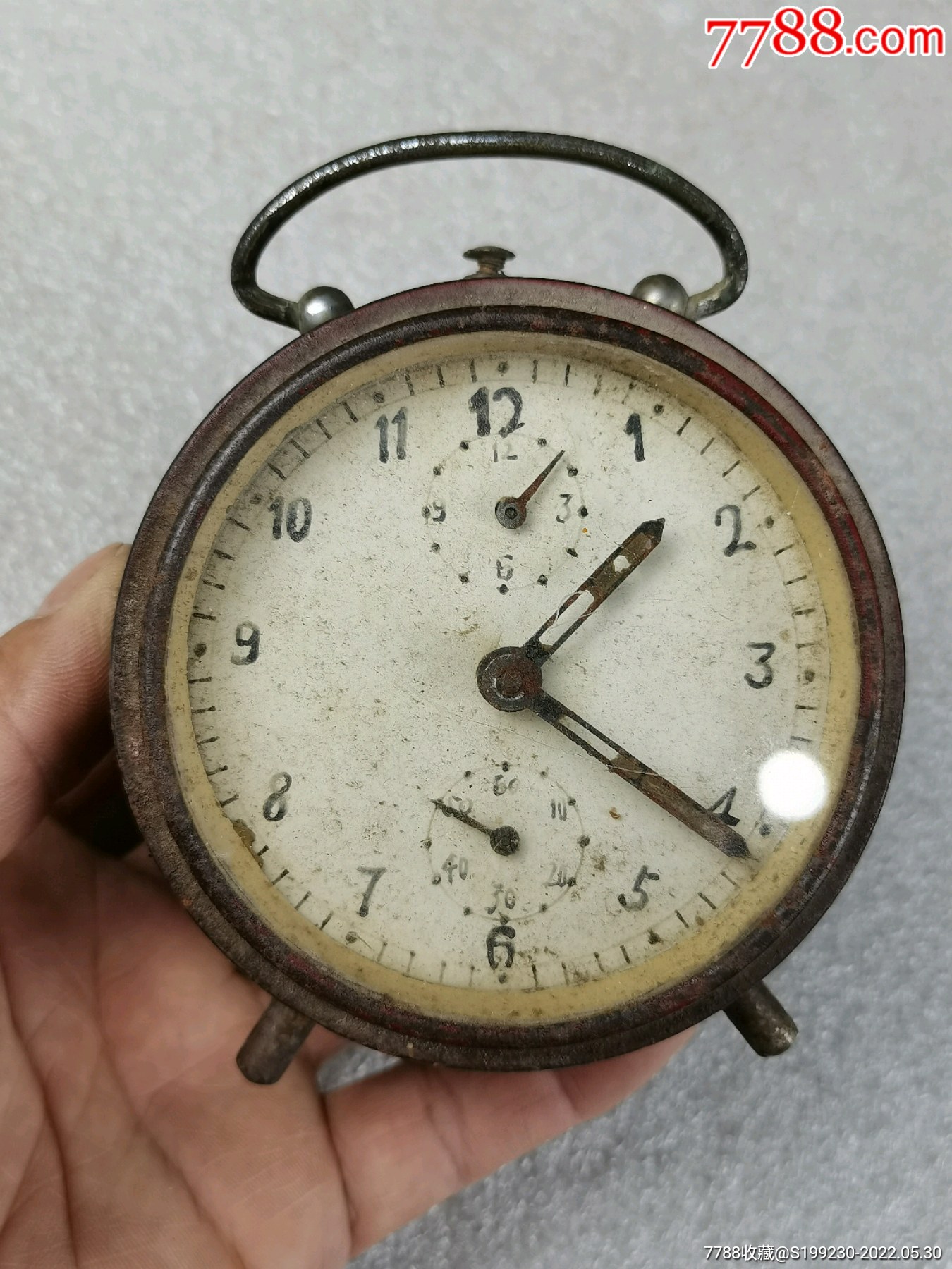 民国小闹钟,老闹钟,老旧闹钟_价格50元_第1张_7788收藏__收藏热线
