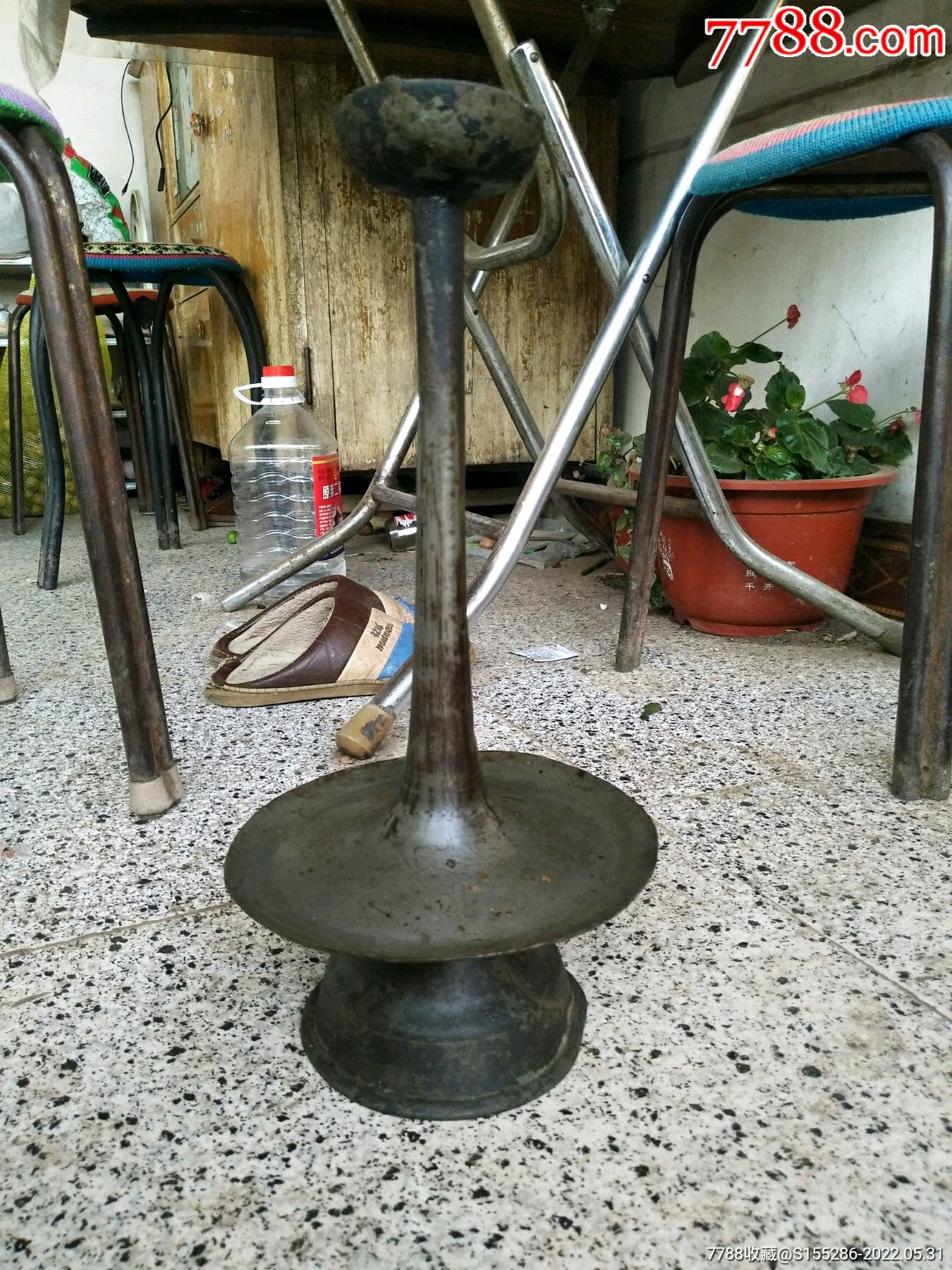 清代锡质烛台-价格:368元-se87416094-锡壶/锡器-零售-7788毛笔收藏