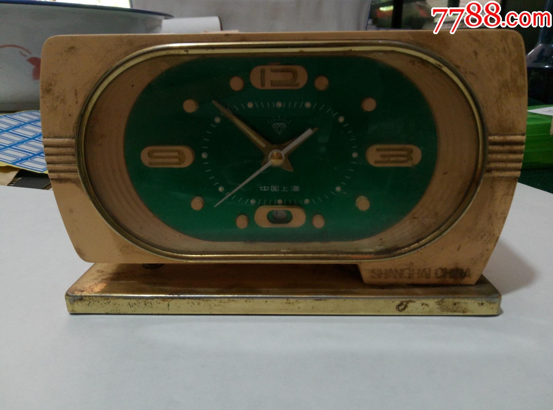 上海钻石牌闹钟