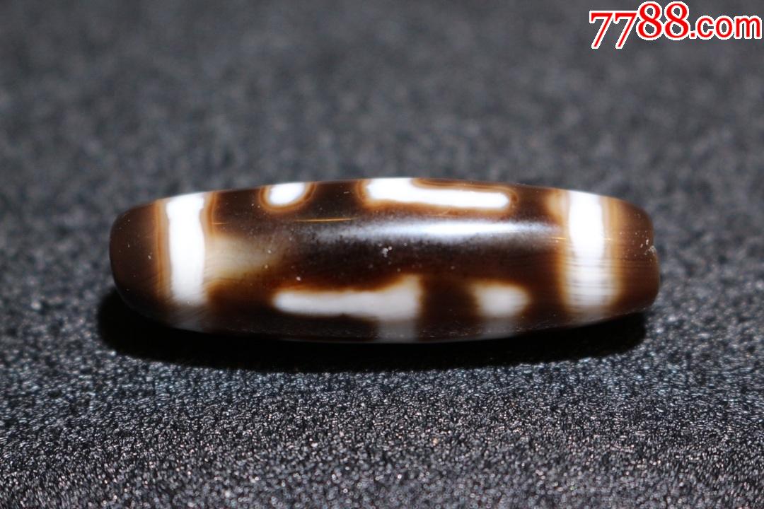 西藏天珠至纯老料万字古法工艺