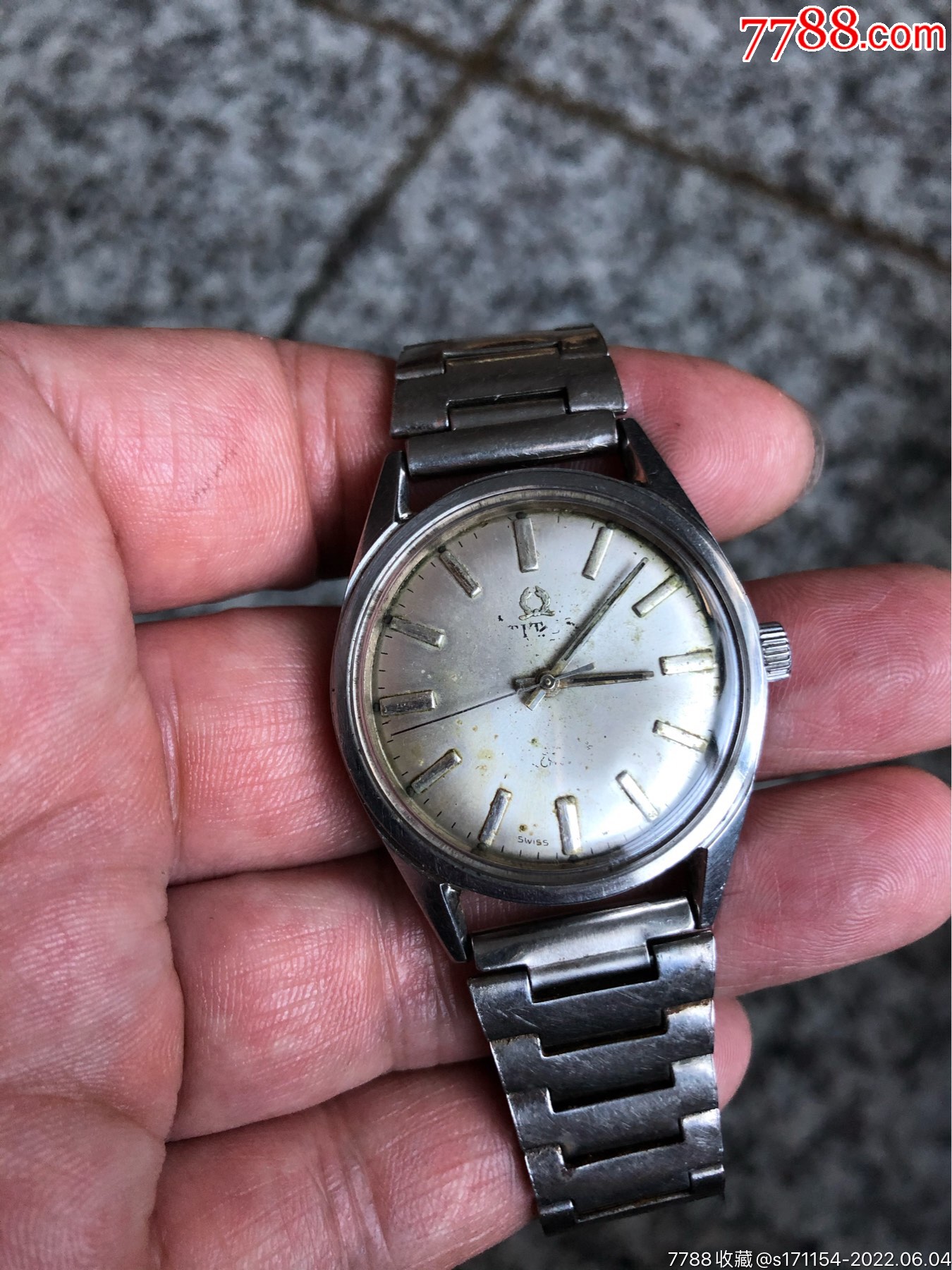 瑞士铁达时老手表7756款_手表/腕表_第1张_7788老酒收藏