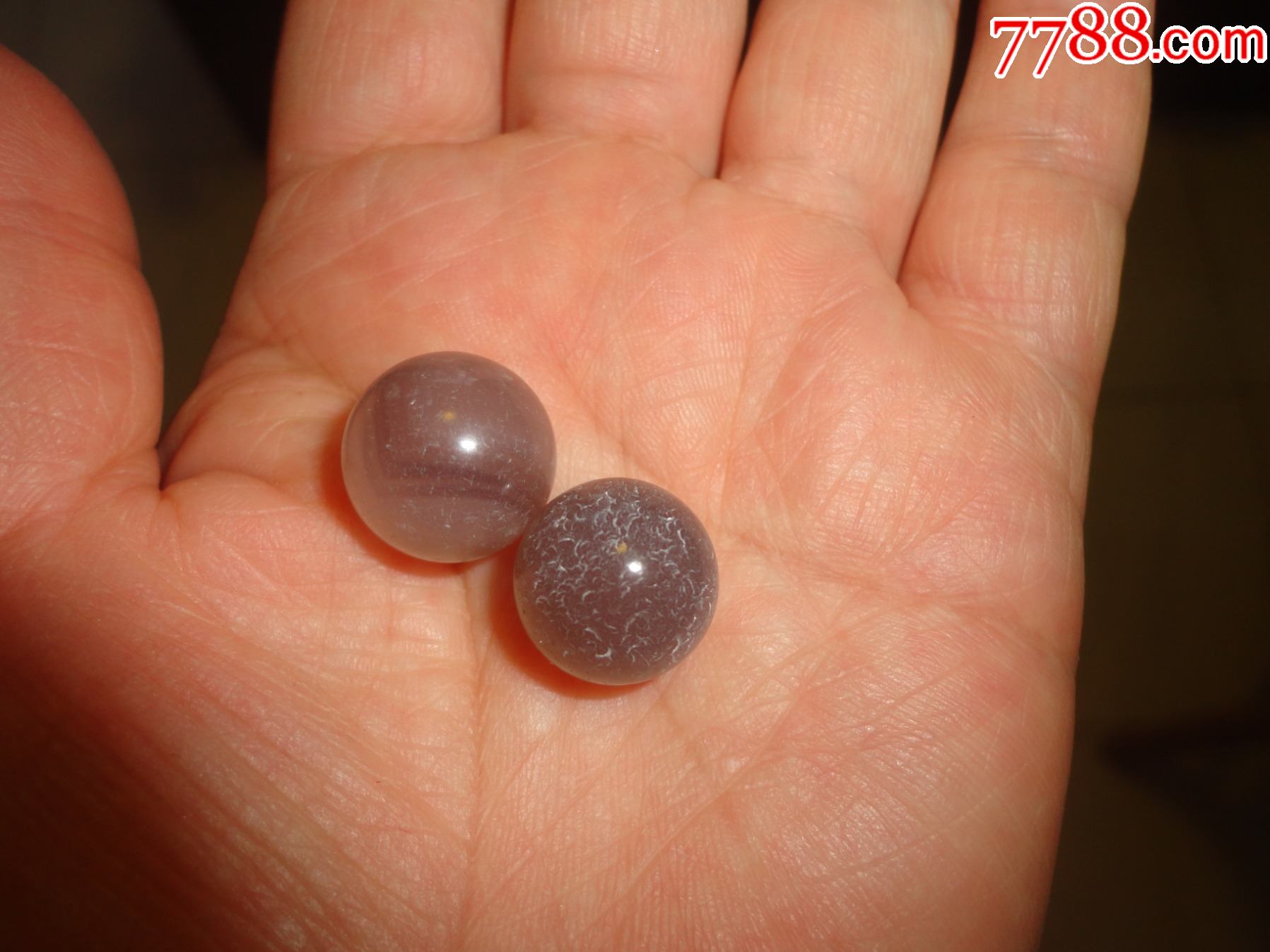 辽金影舍利玛瑙感应珠子1.4_玛瑙_第2张_7788钱币网