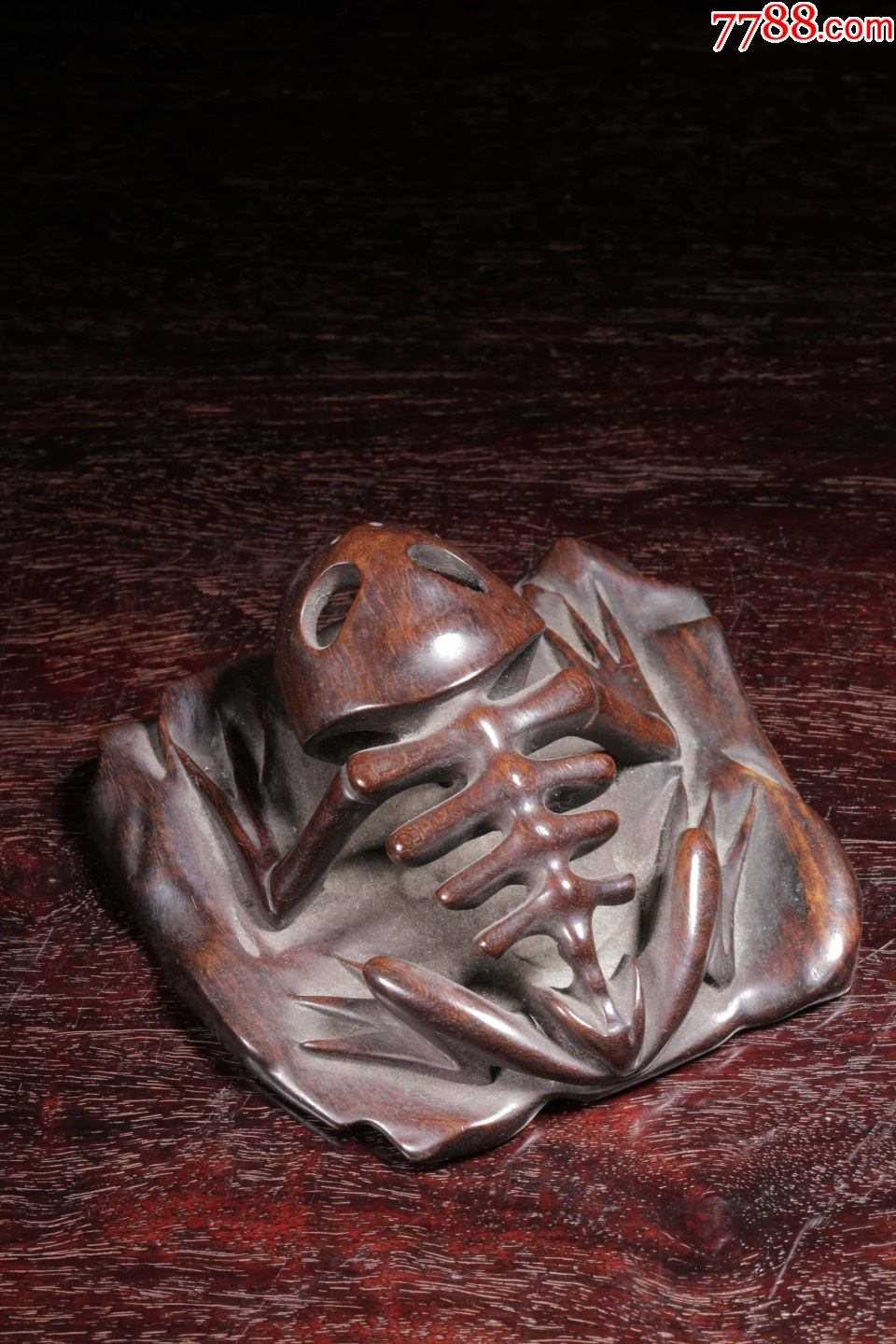 小叶紫檀镂雕清廉文房镇纸_价格4000元_第1张_7788收藏__收藏热线