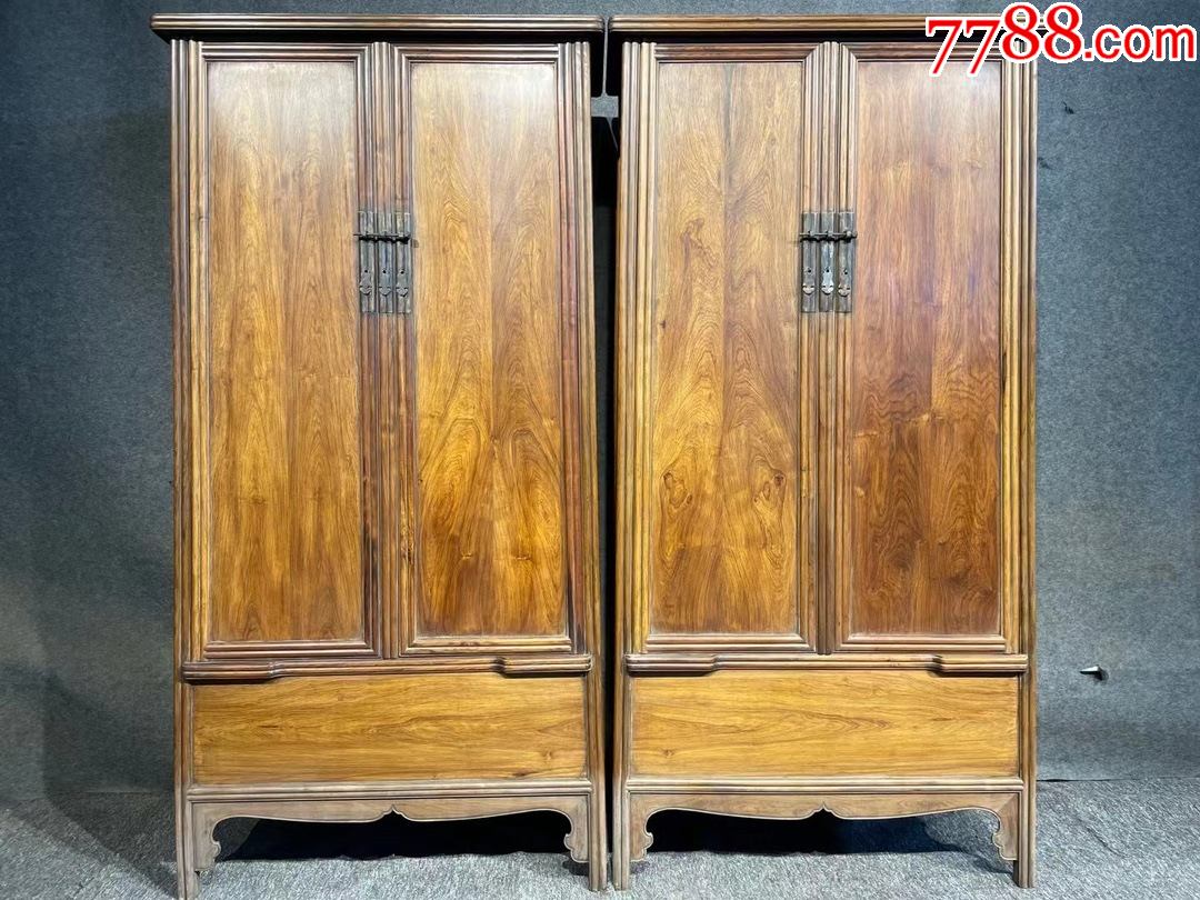 黄花梨面条柜一对!_价格38000元_第1张_7788收藏__收藏热线
