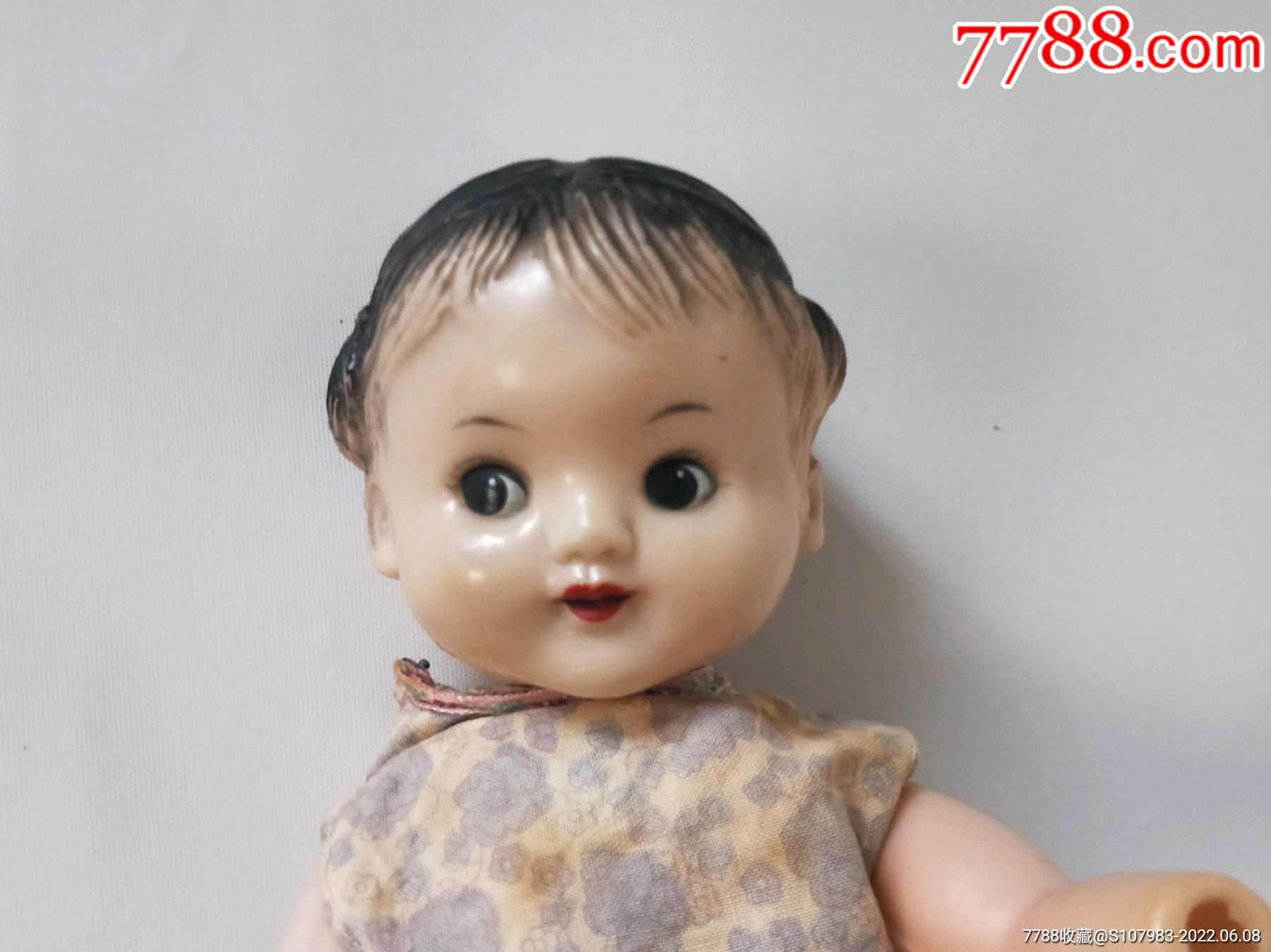 上世纪八十年代塑胶娃娃玩具摆件——三毛_胶皮玩具_聚艺斋【7788收藏】