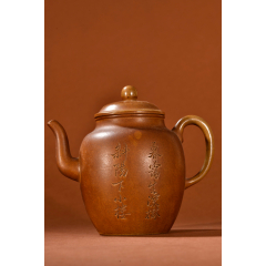 荆山壶隐款诗文紫砂壶